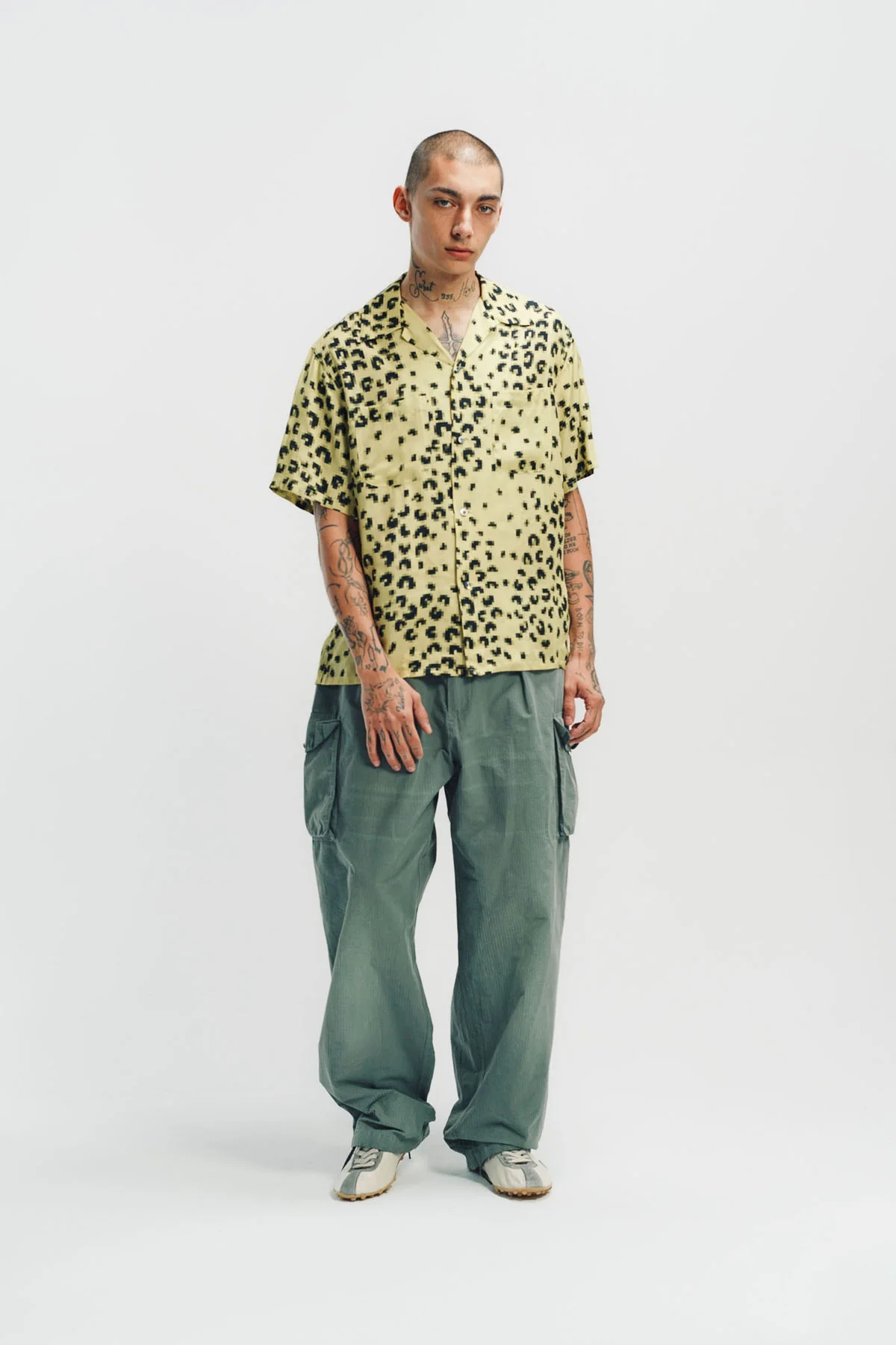 MAISON MARGIELA | COTTON BLEND CARGO PANTS