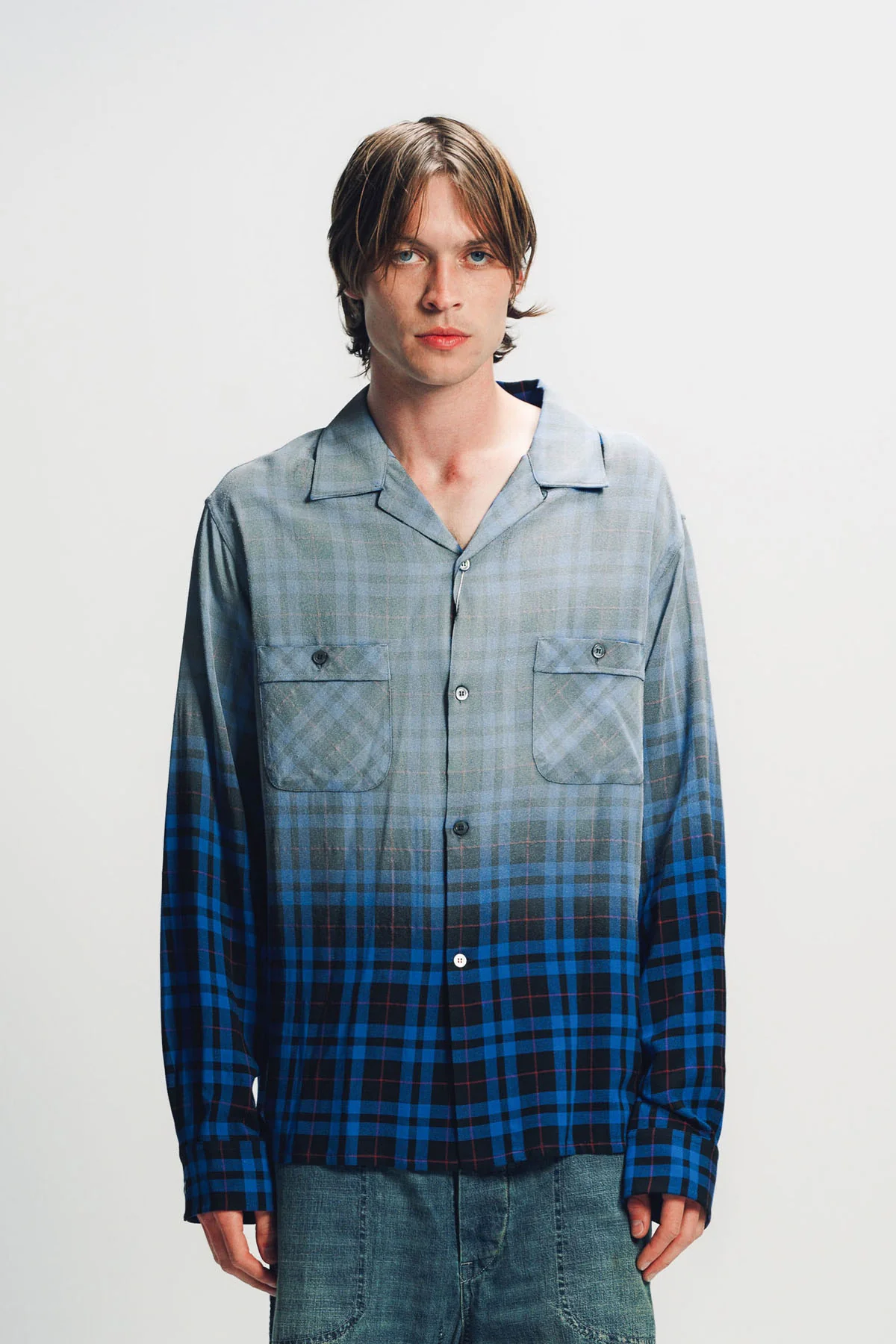 MAISON MARGIELA | GRADIENT CHECK SHIRT - Image 2