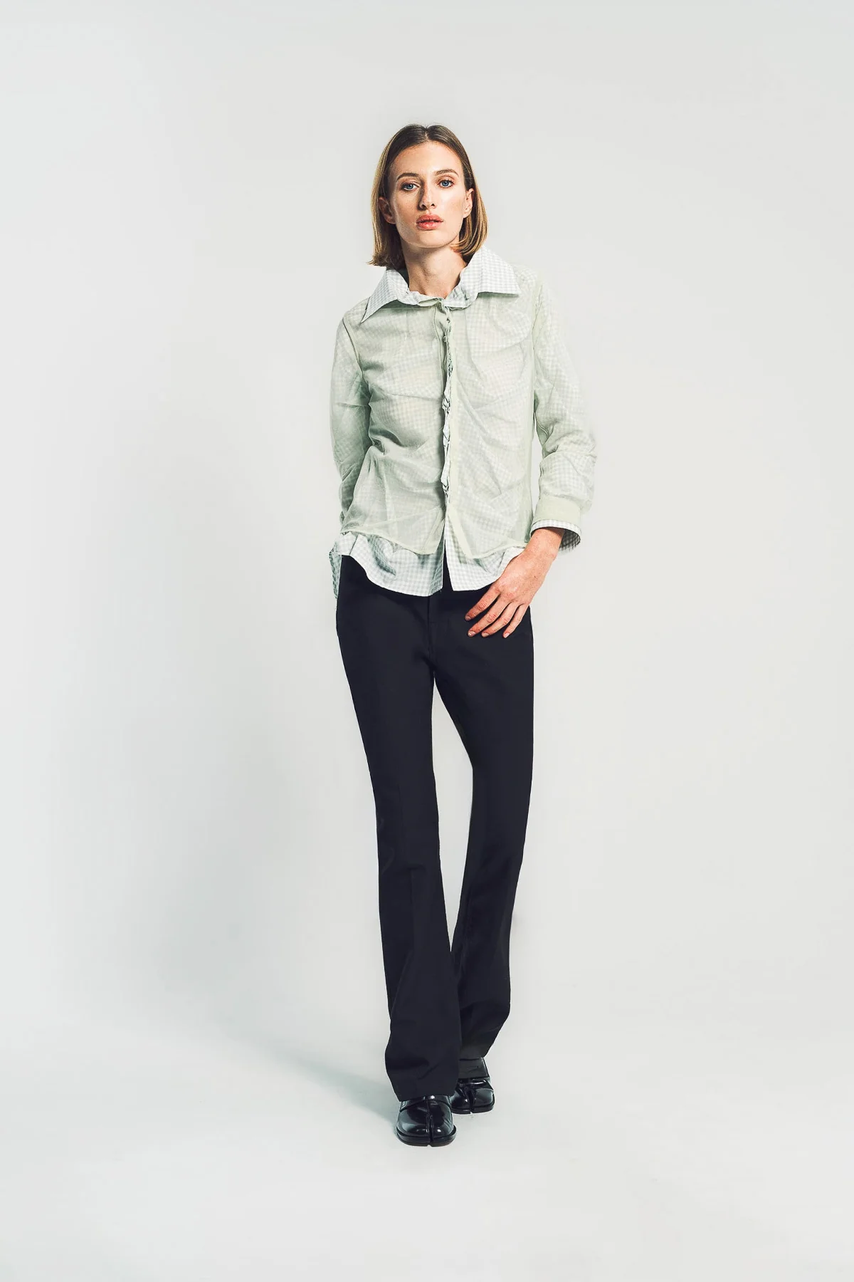 MAISON MARGIELA | LAYERED LONG SLEEVE SHIRT