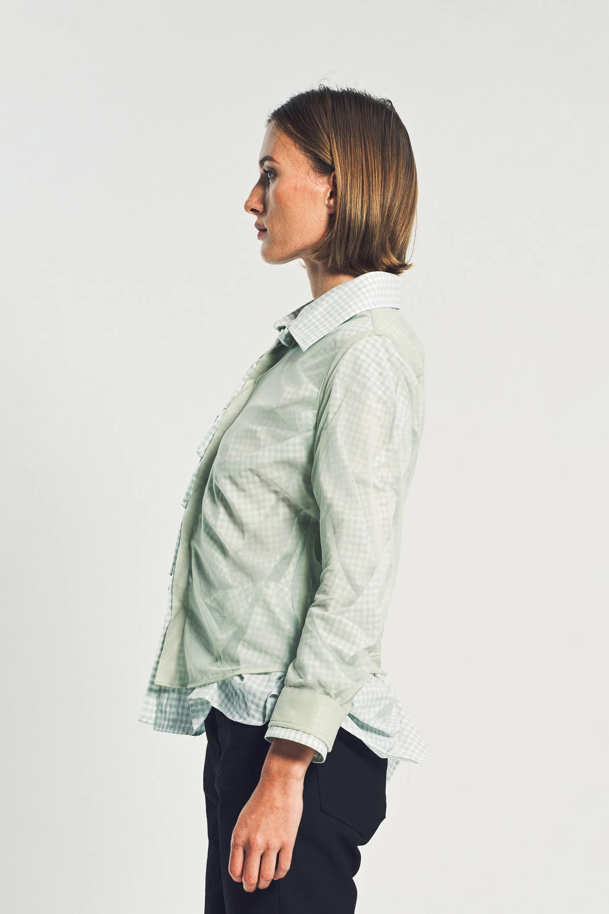 MAISON MARGIELA | LAYERED LONG SLEEVE SHIRT - Image 4