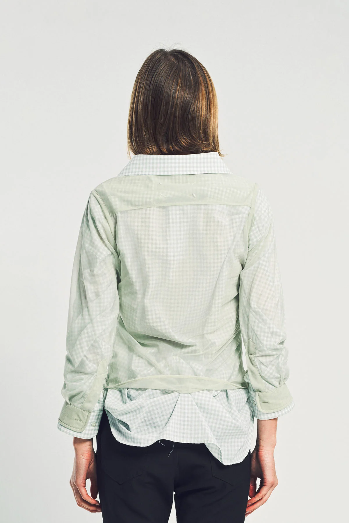 MAISON MARGIELA | LAYERED LONG SLEEVE SHIRT - Image 5