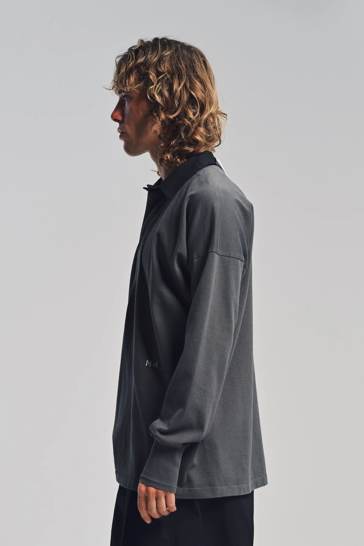 MAISON MARGIELA | LONG SLEEVE POLO SHIRT - Image 2