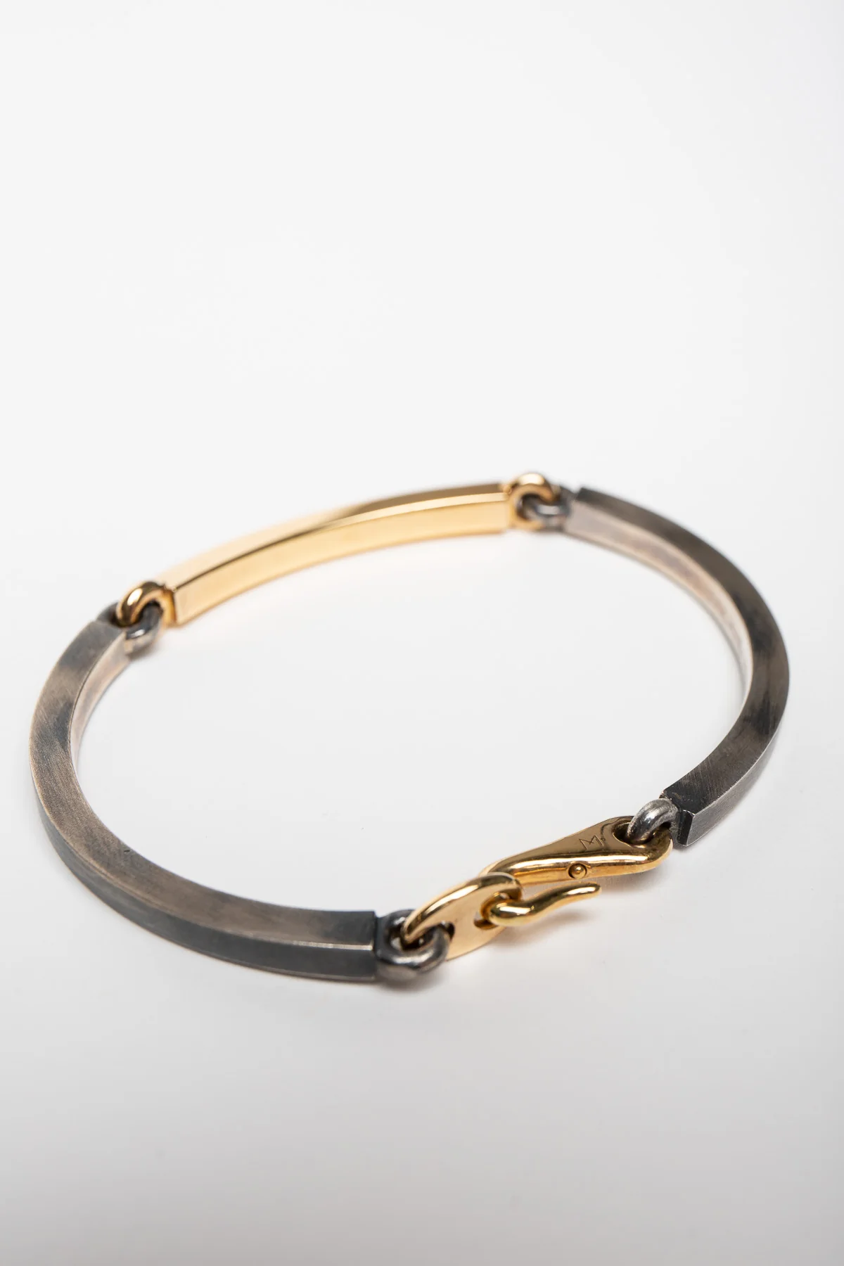 MAOR | YELLOW GOLD & SILVER PERIHELION BRACELET - Image 3