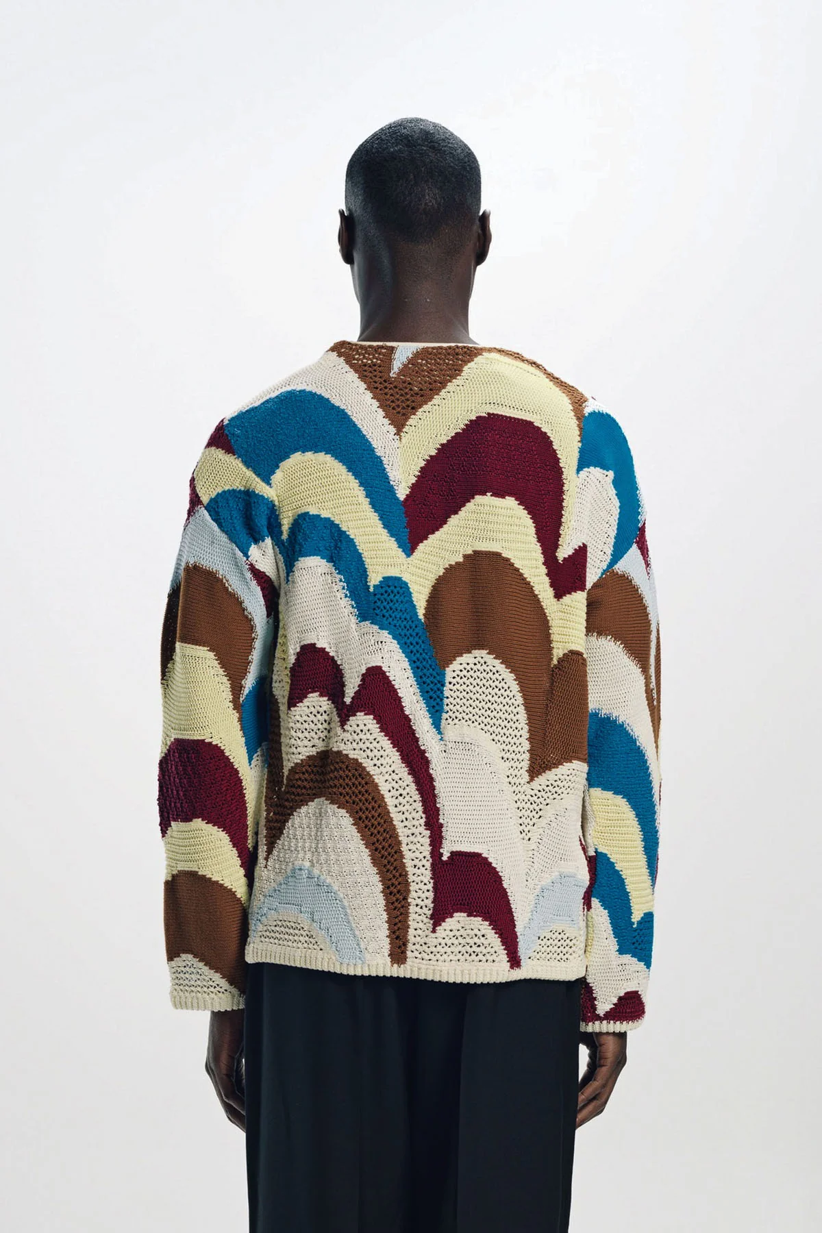 MARNI | CROCHET-EFFECT CARDIGAN - Image 4