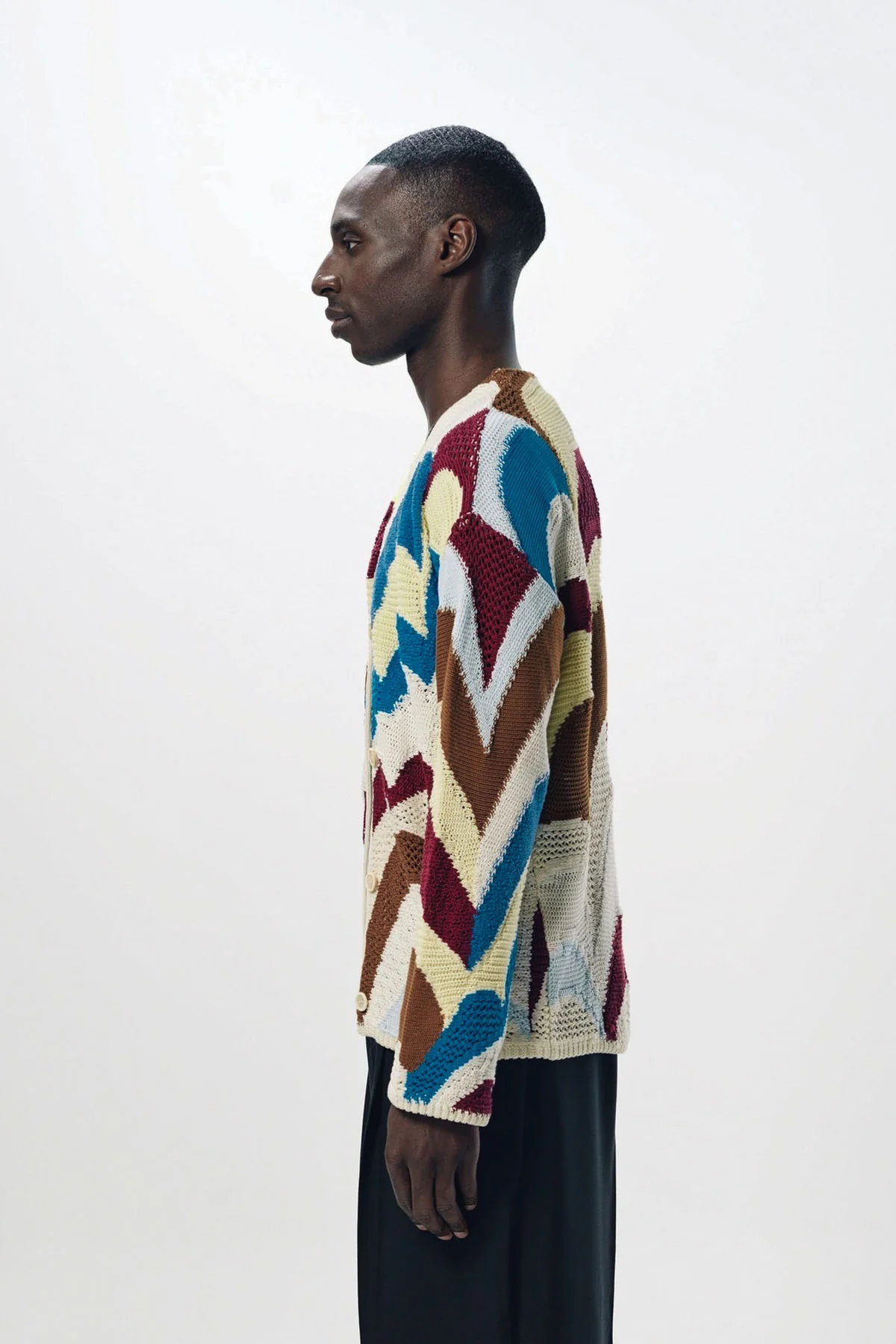 MARNI | CROCHET-EFFECT CARDIGAN - Image 5