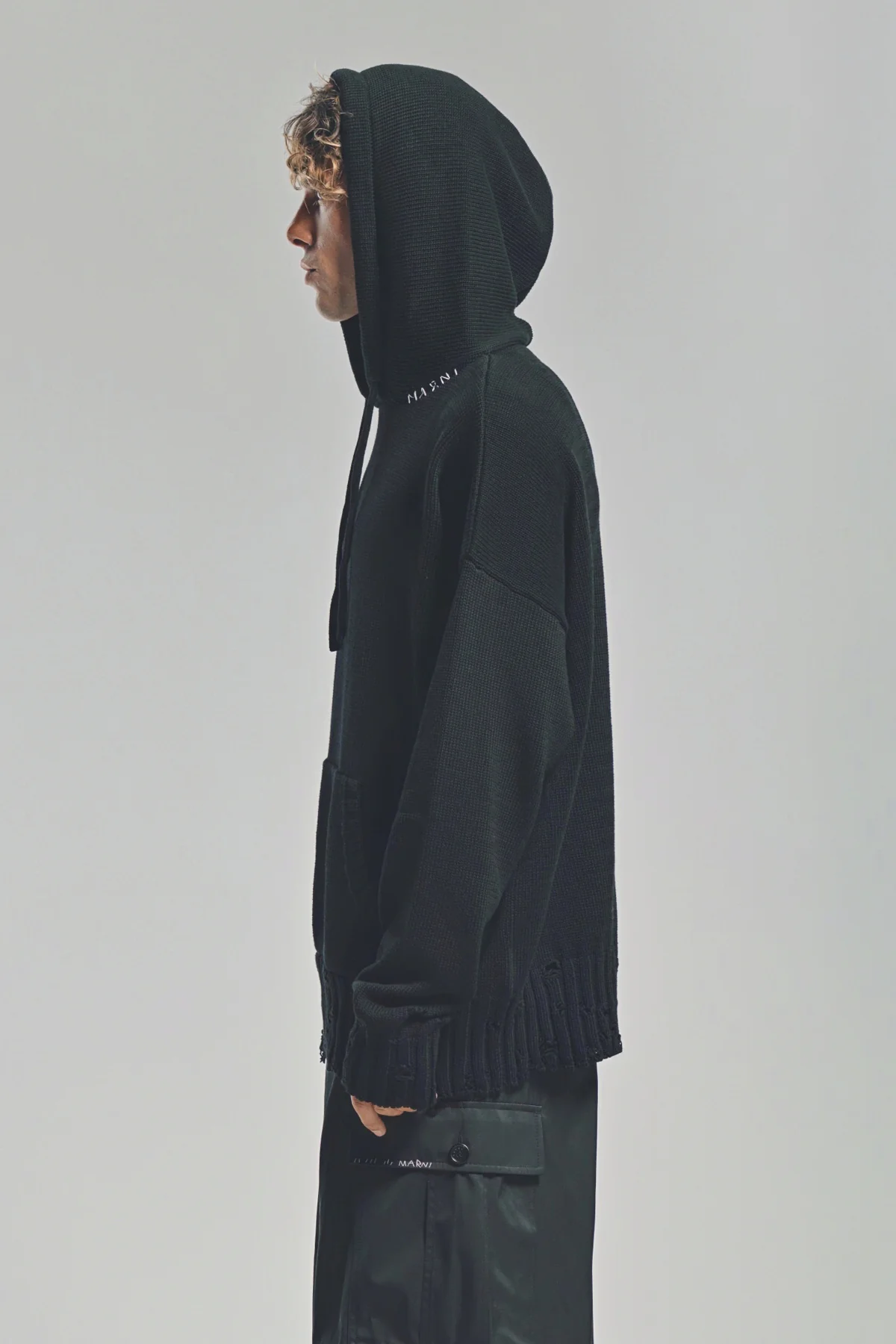 MARNI | DISHEVELLED HOODIE - Image 3