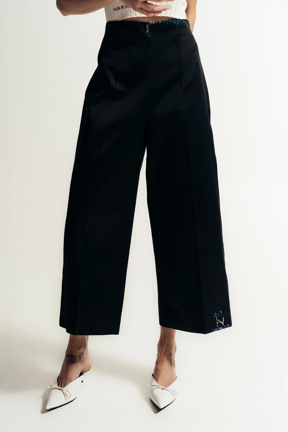 MARNI | DUCHESSE SATIN TROUSERS - Image 2