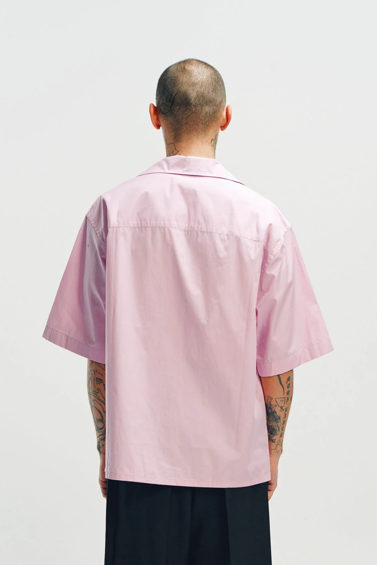 MARNI | POPLIN SHORT SLEEVE BOWLING SHIRT - Image 4