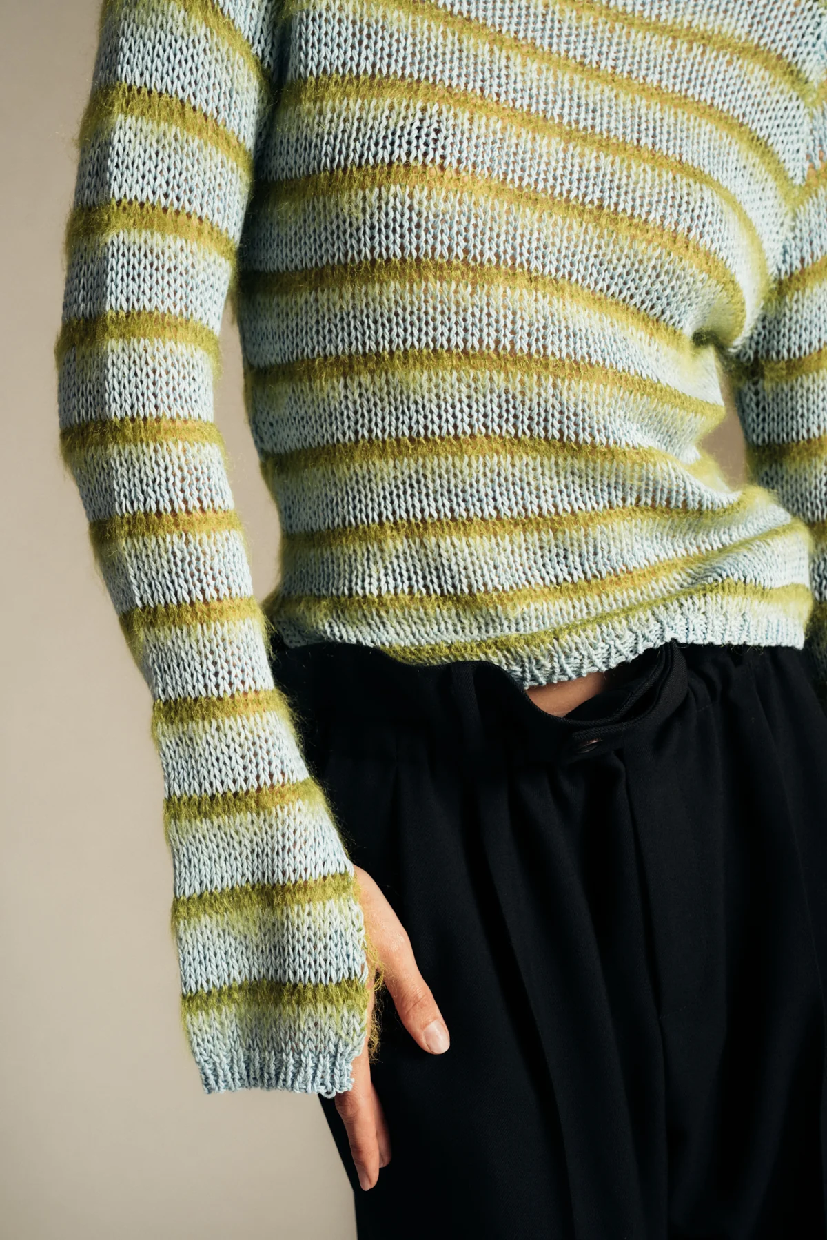 MARNI | STRIPED ROUNDNECK SWEATER - Image 5