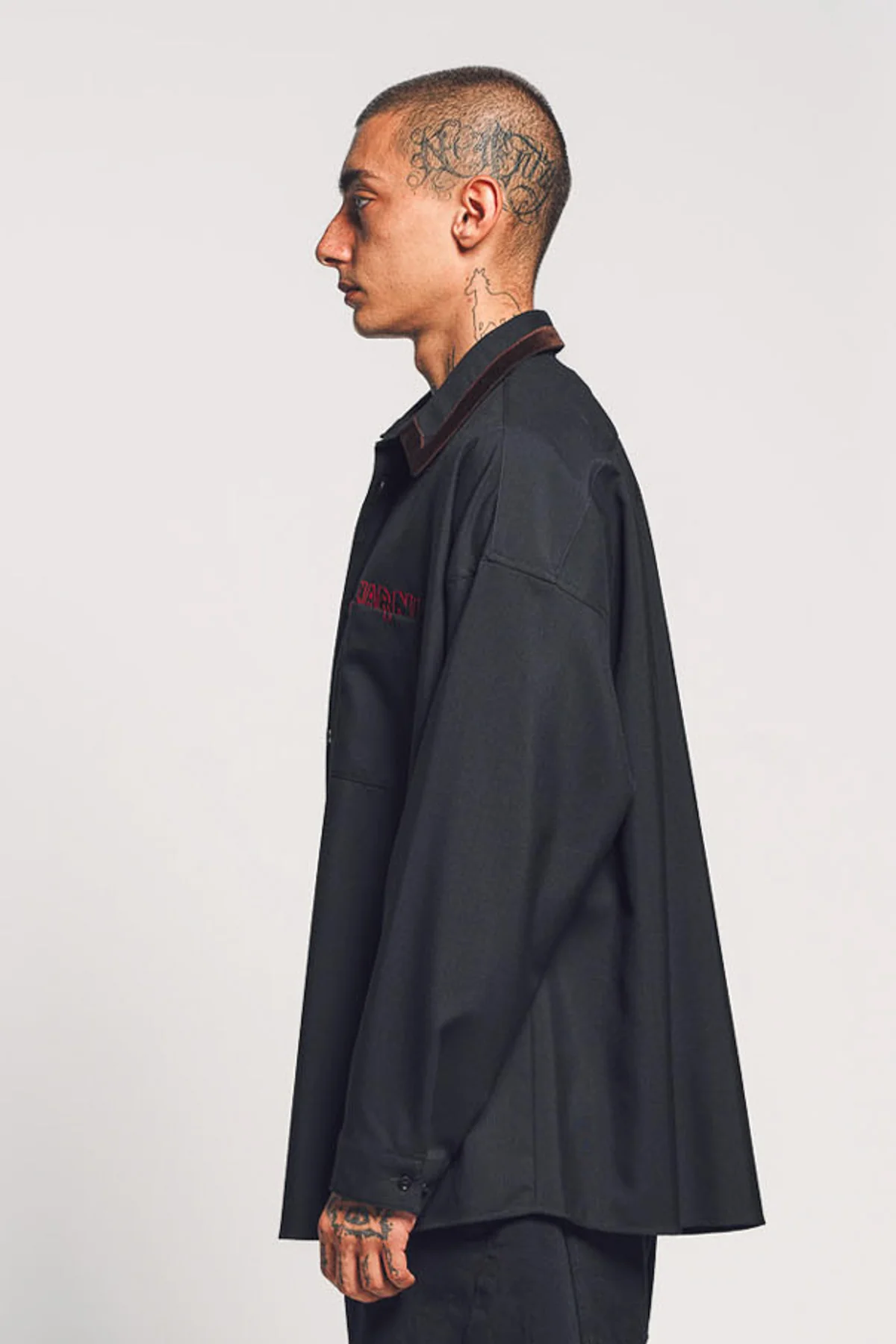 MARNI | TROPICAL WOOL LONG SLEEVE SHIRT - Image 3