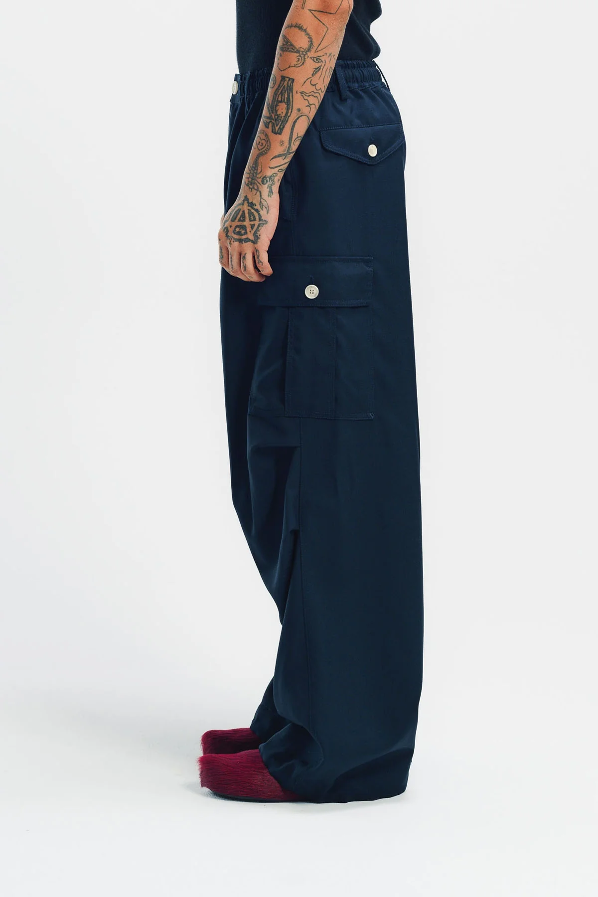MARNI | TROPICAL WOOL TROUSERS - Image 3