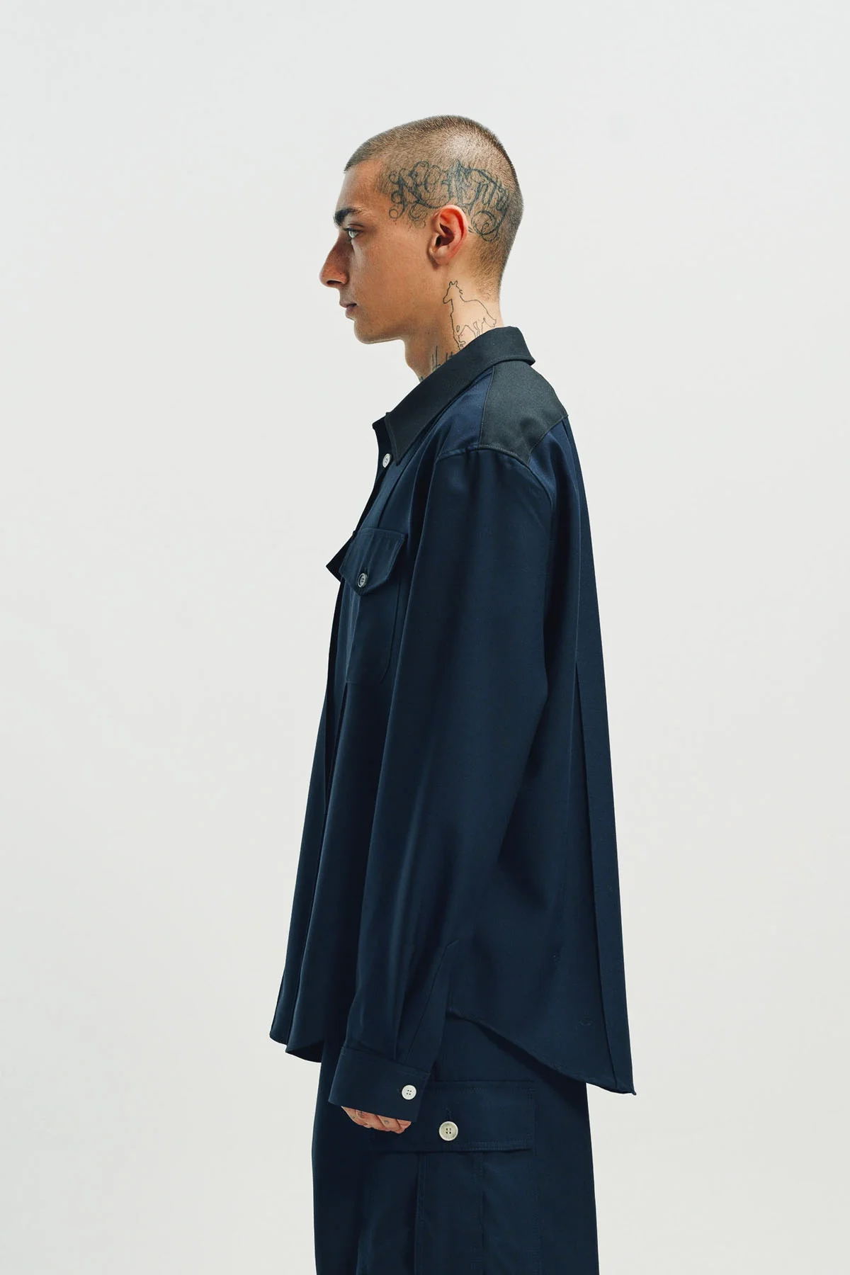 MARNI | WOOL LONG SLEEVE SHIRT - Image 3