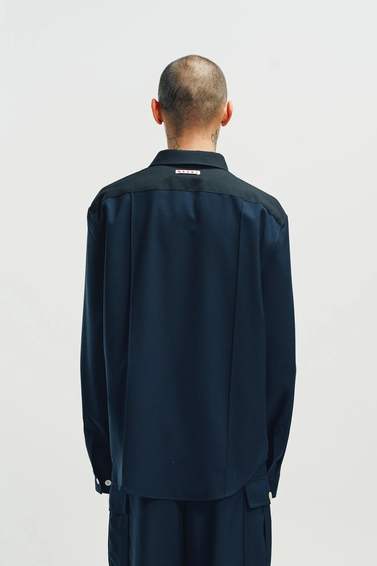MARNI | WOOL LONG SLEEVE SHIRT - Image 4