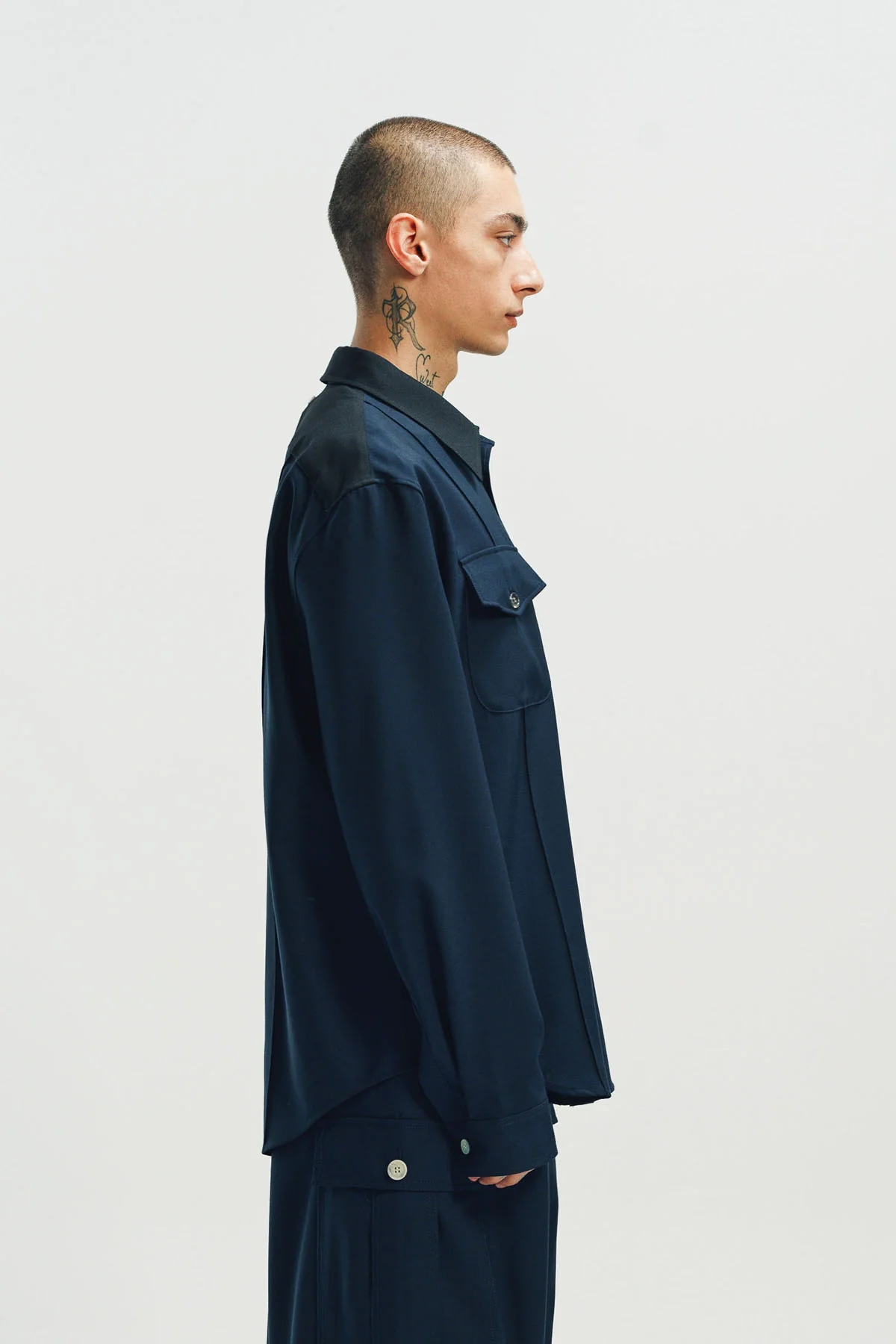 MARNI | WOOL LONG SLEEVE SHIRT - Image 5