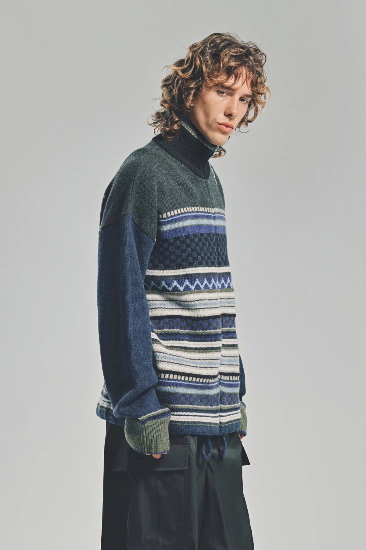 MARNI | ZIP-UP TURTLENECK CARDIGAN - Image 5