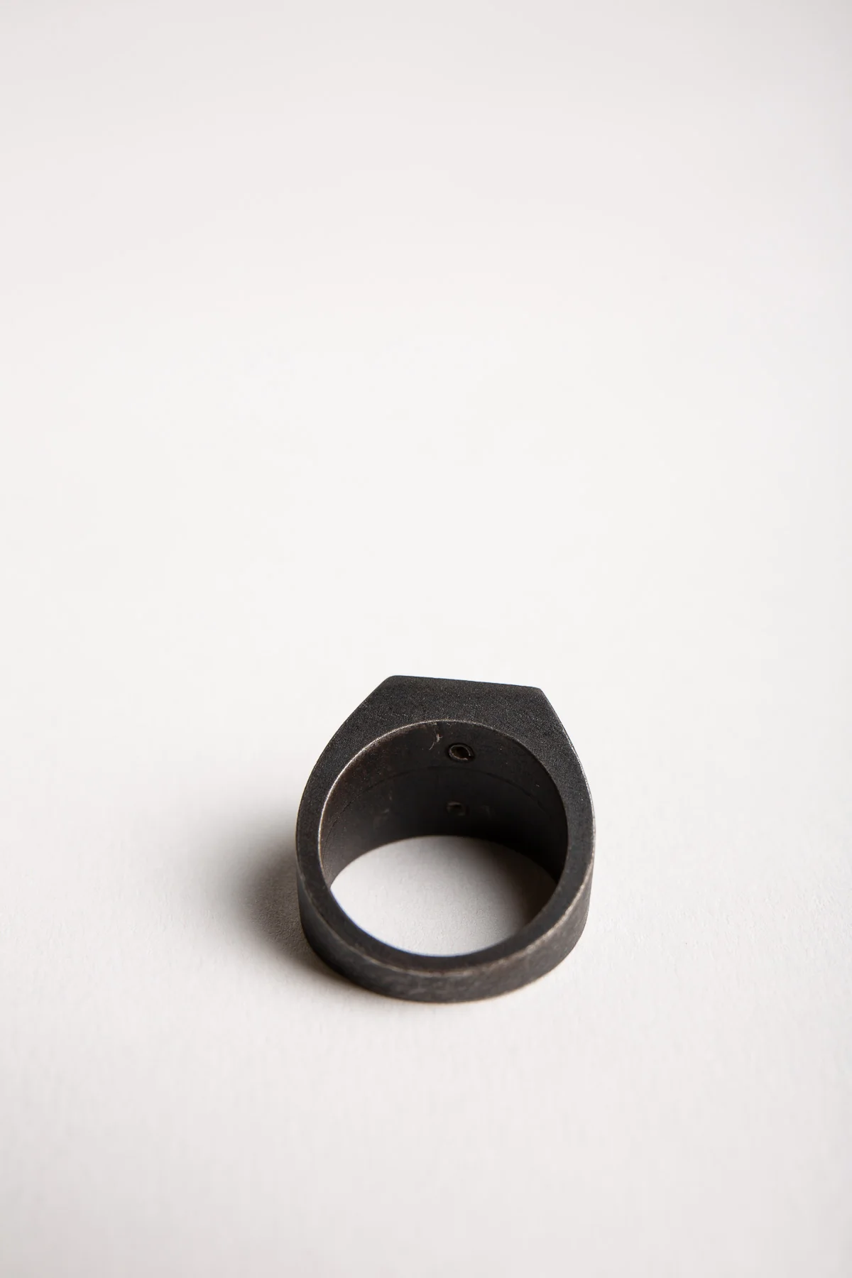 MARSH | VINTAGE SQUARE PAVE DIAMOND RING - Image 4