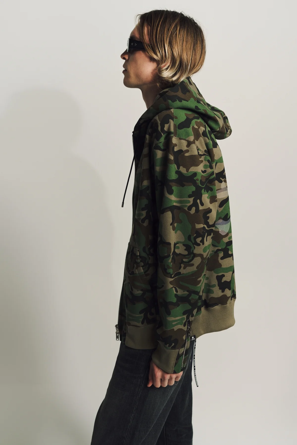 MASTERMIND | CAMO ZIP-UP HOODIE - Image 3