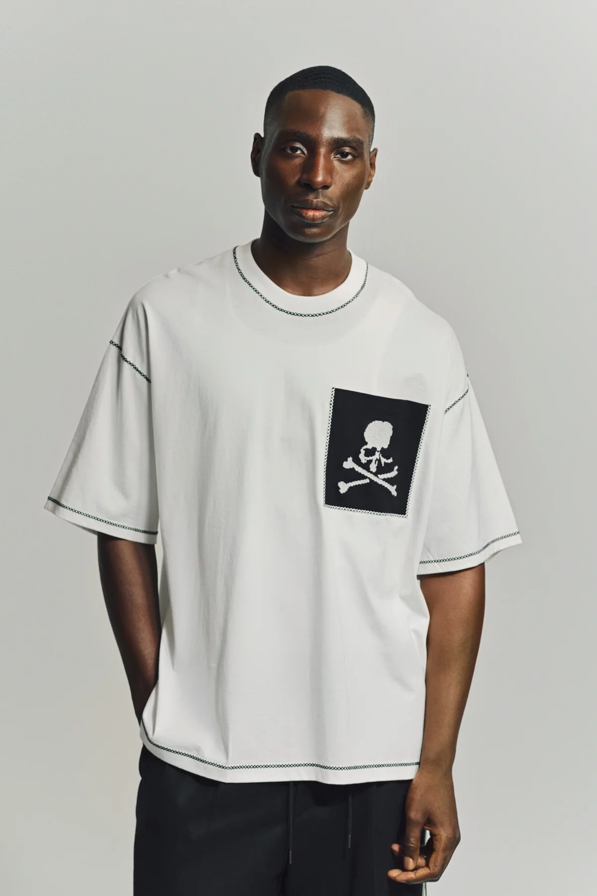MASTERMIND | CROSS STITCH T-SHIRT - Image 2