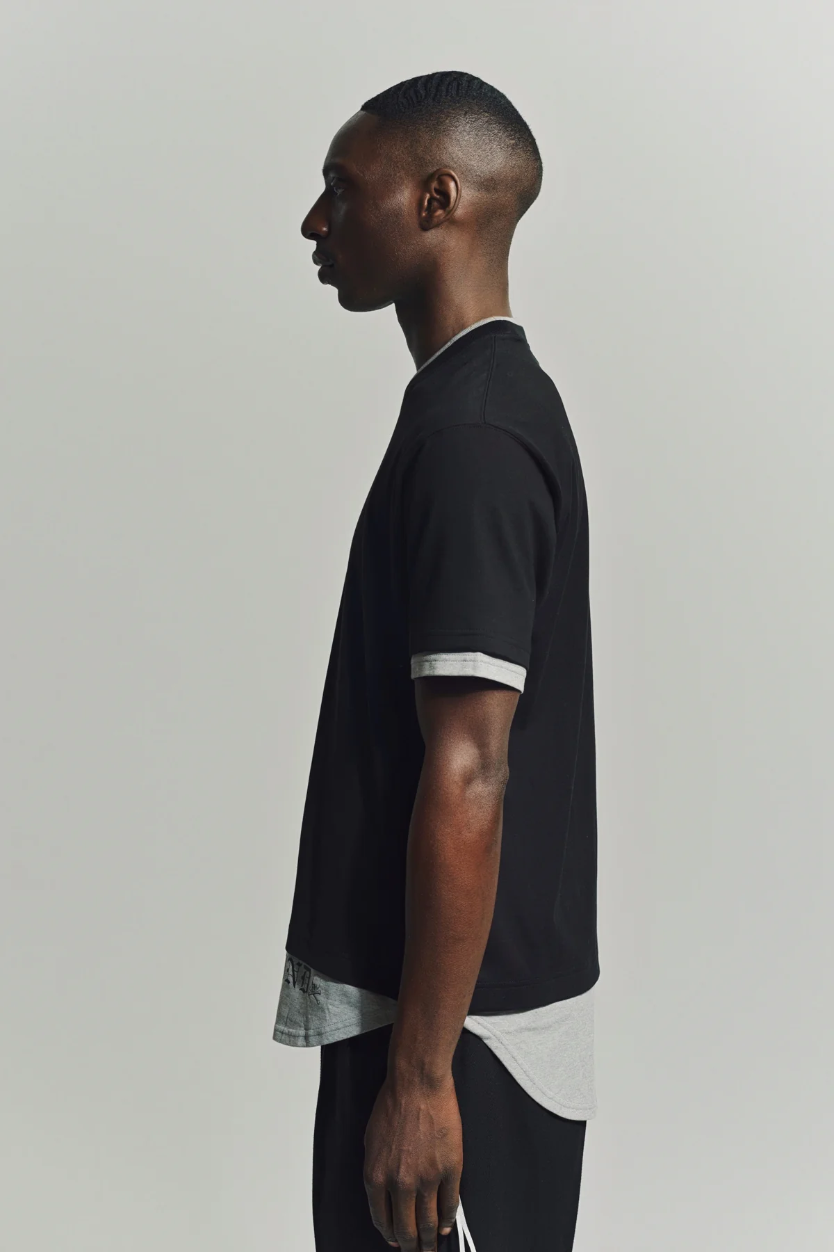 MASTERMIND | DOUBLE LAYER LOGO T-SHIRT - Image 3