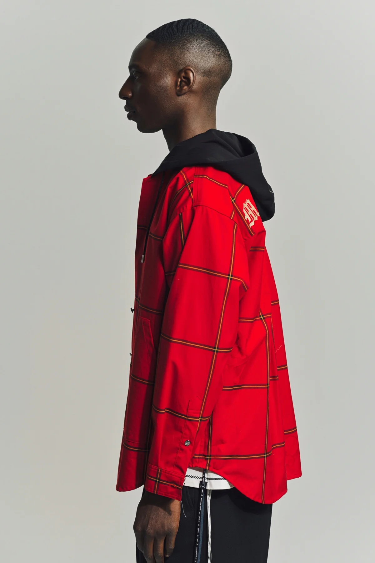 MASTERMIND | HOODED SHIRT JACKET - Image 3
