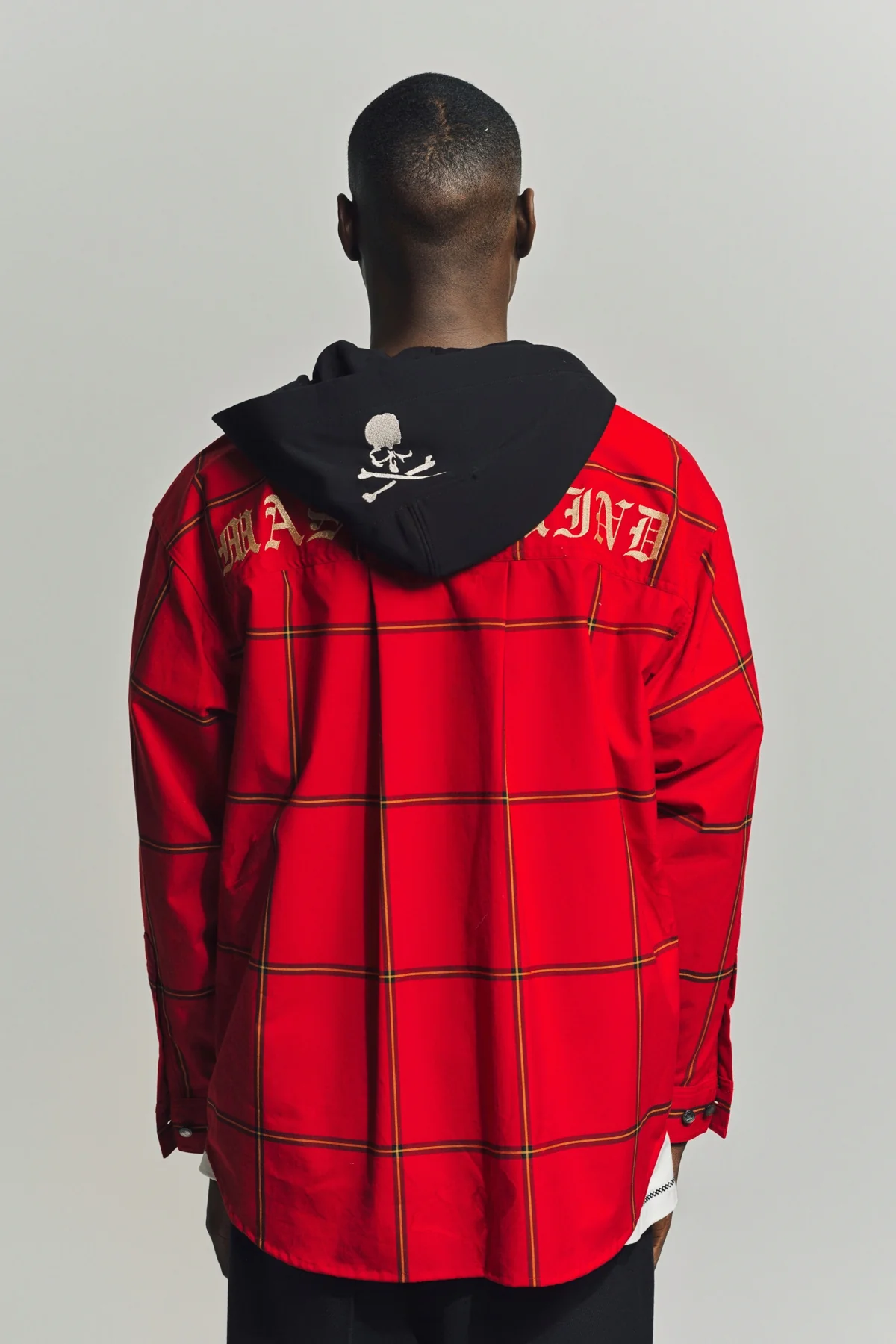 MASTERMIND | HOODED SHIRT JACKET - Image 4