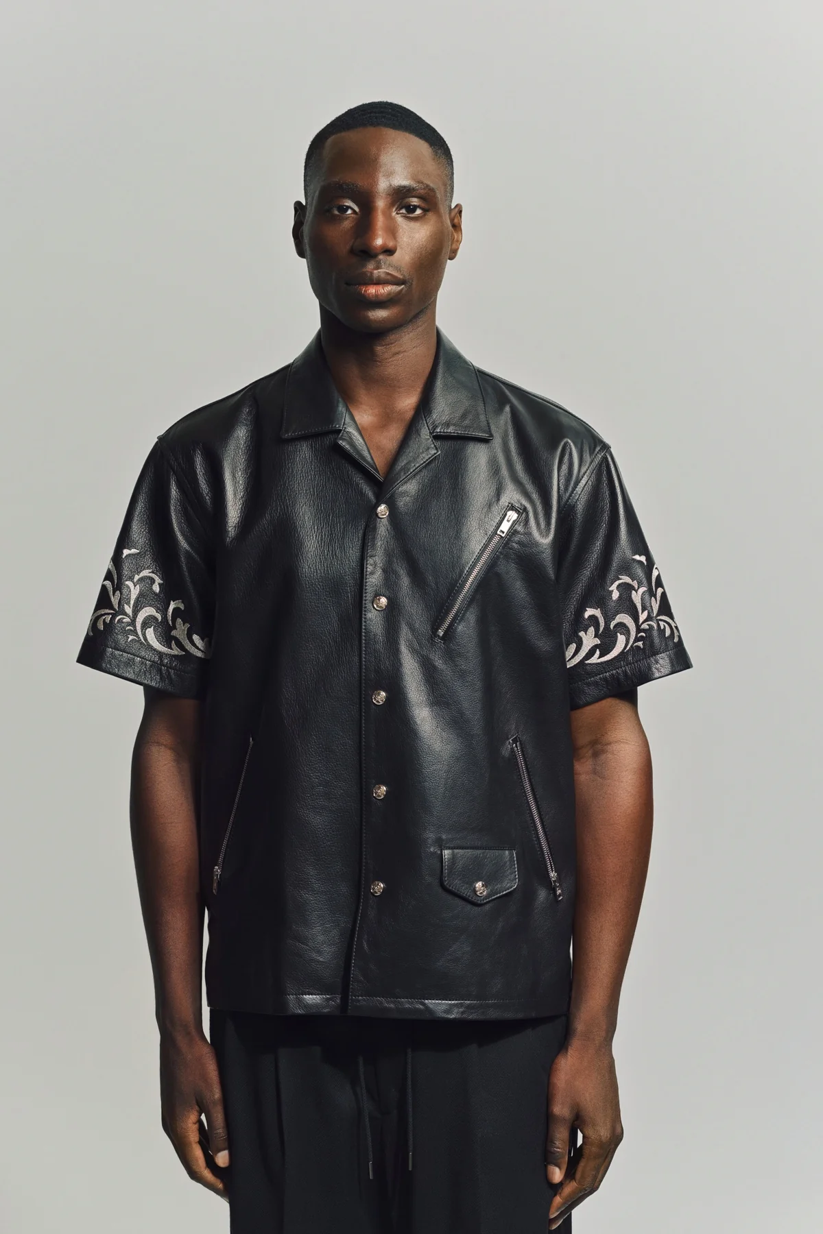 MASTERMIND | LEATHER SHIRT - Image 2