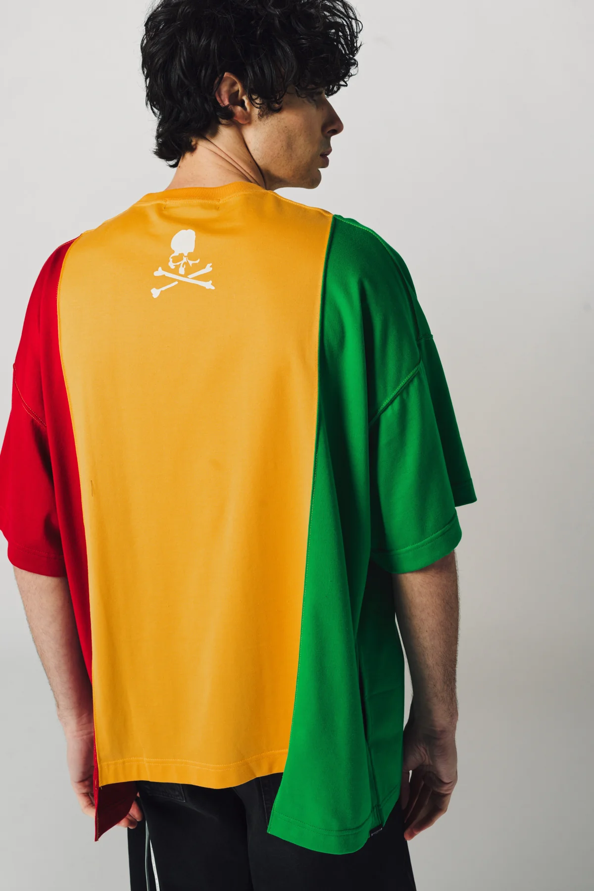 MASTERMIND | RASTA PATCHWORK PONCHO - Image 5