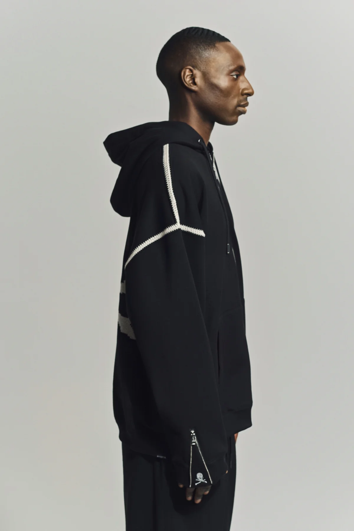 MASTERMIND | WHIPSTITCH ZIP-UP HOODIE - Image 5