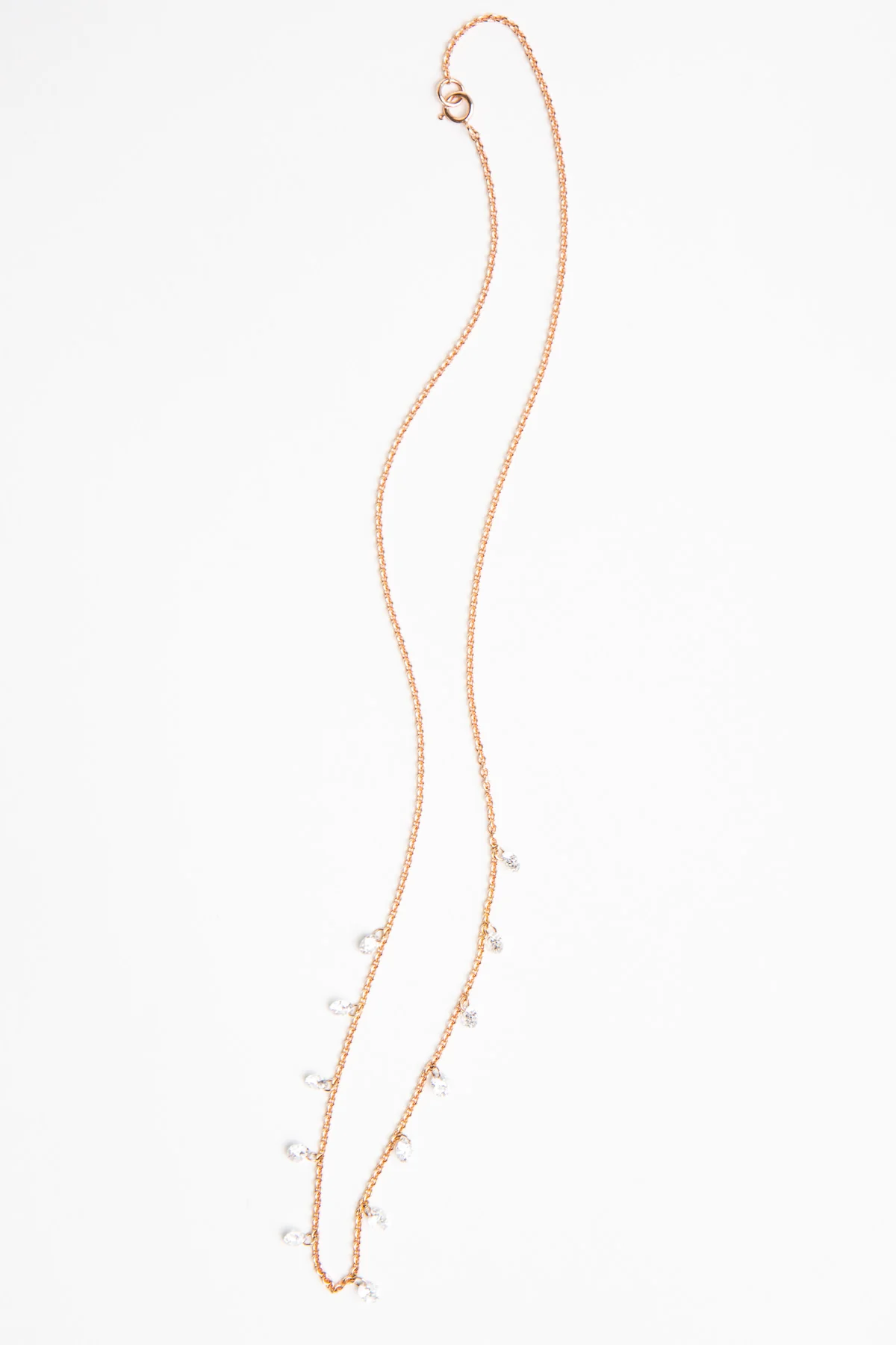 MAUD JEWELRY | DIAMOND DROP NECKLACE - Image 3