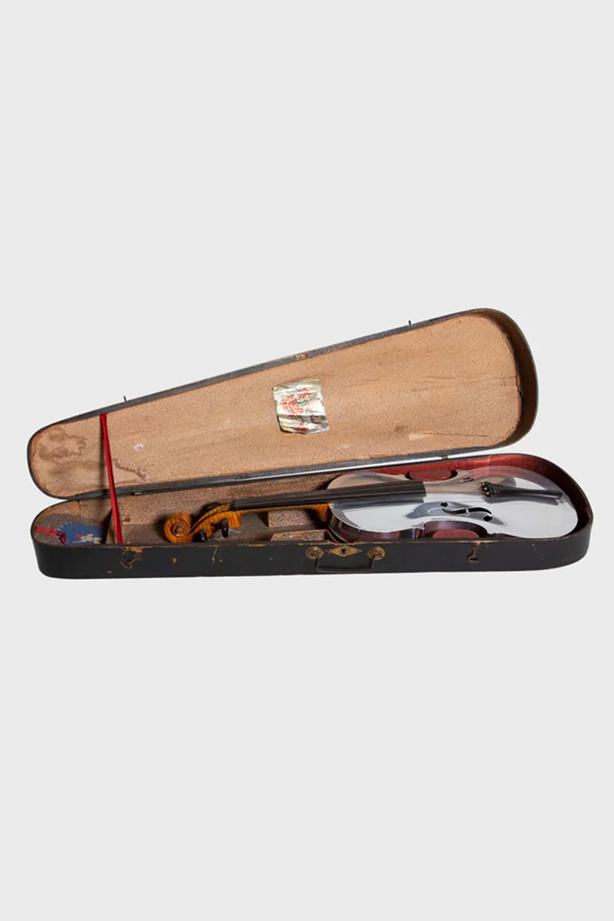 MAXFIELD PRIVATE COLLECTION | 1930'S ALUMINUM VIOLIN - Image 3