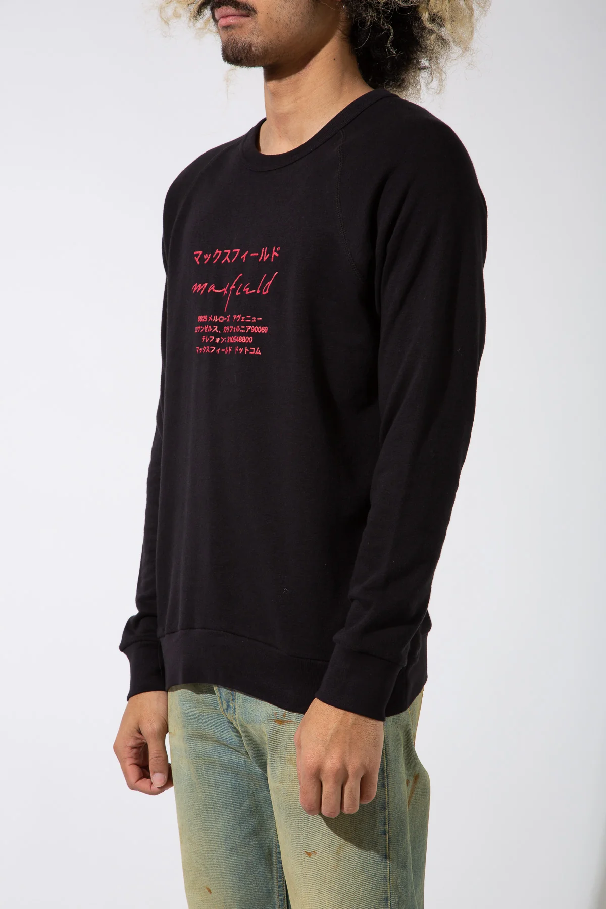 MAXFIELD MERCH COLLECTION | JAPANESE LOGO CREWNECK - Image 6