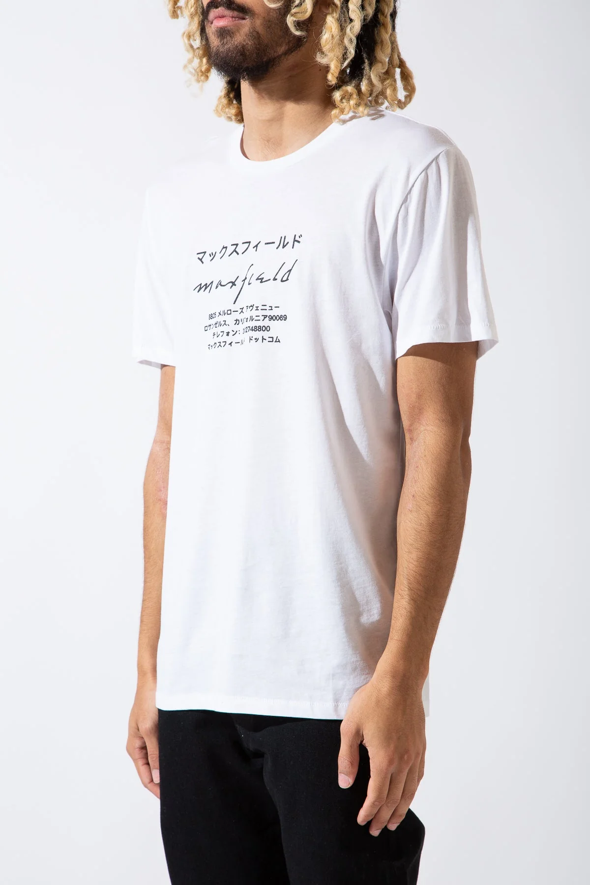 MAXFIELD MERCH COLLECTION | JAPANESE LOGO SHORT SLEEVE TEE - Image 5