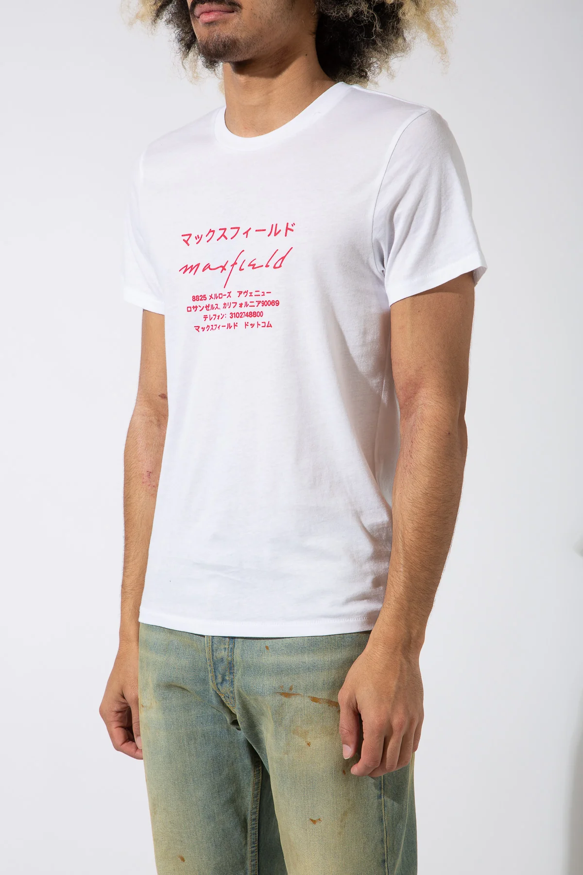 MAXFIELD MERCH COLLECTION | JAPANESE LOGO SHORT SLEEVE TEE - Image 9