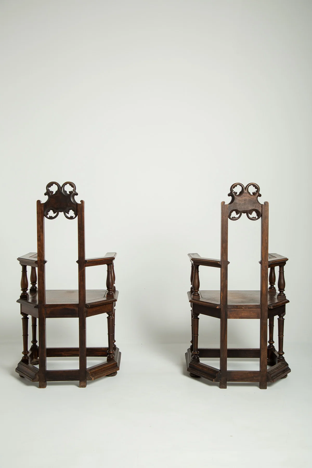MAXFIELD PRIVATE COLLECTION | 1800'S NEO GOTHIC CHAIR, SET OF 2 - Image 3