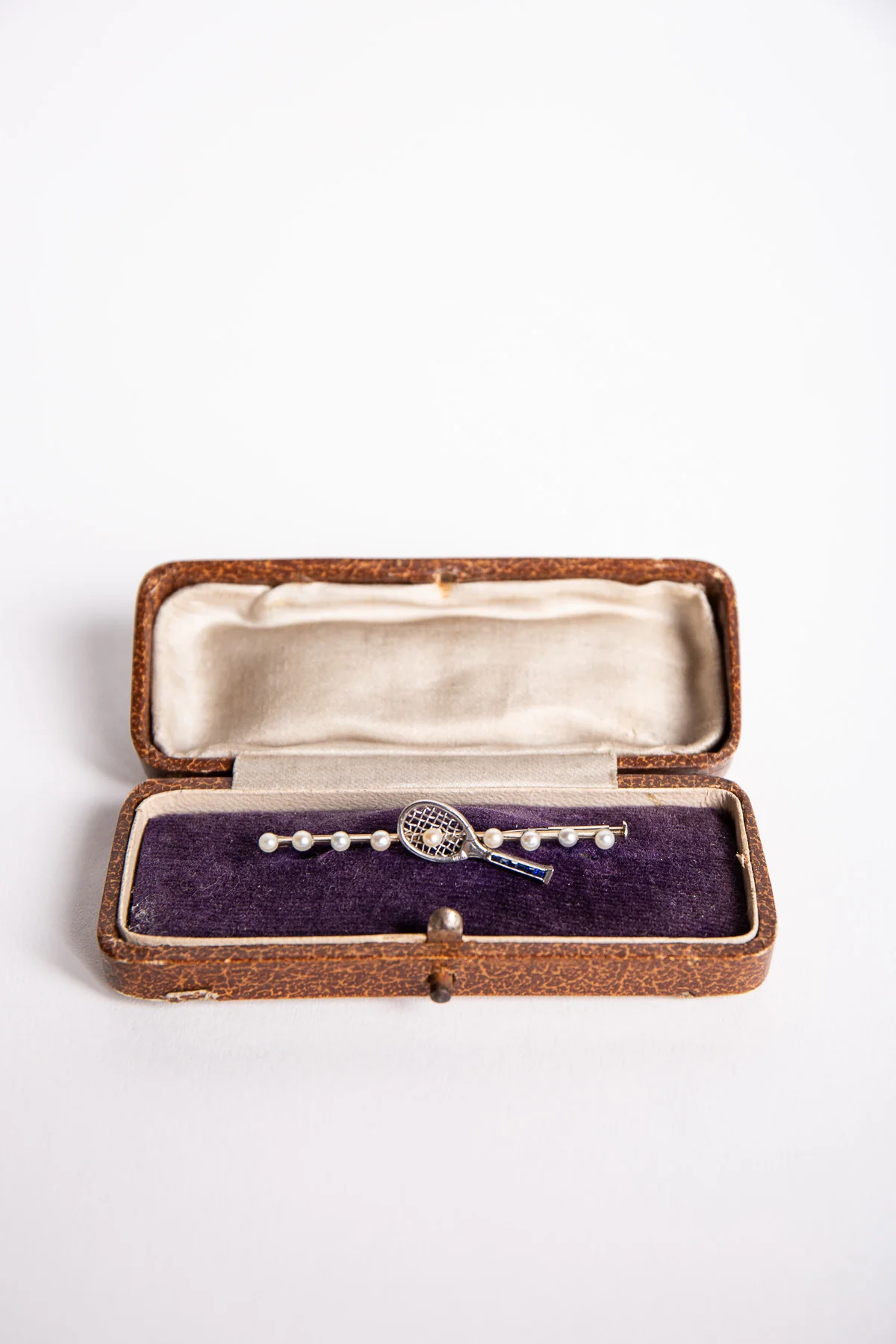 MAXFIELD PRIVATE COLLECTION | VINTAGE TENNIS RACKET BROOCH - Image 4