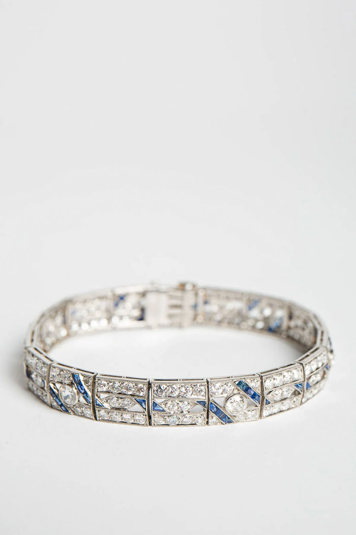 MAXFIELD PRIVATE COLLECTION | 1930'S SAPPHIRE & DIAMOND BRACELET