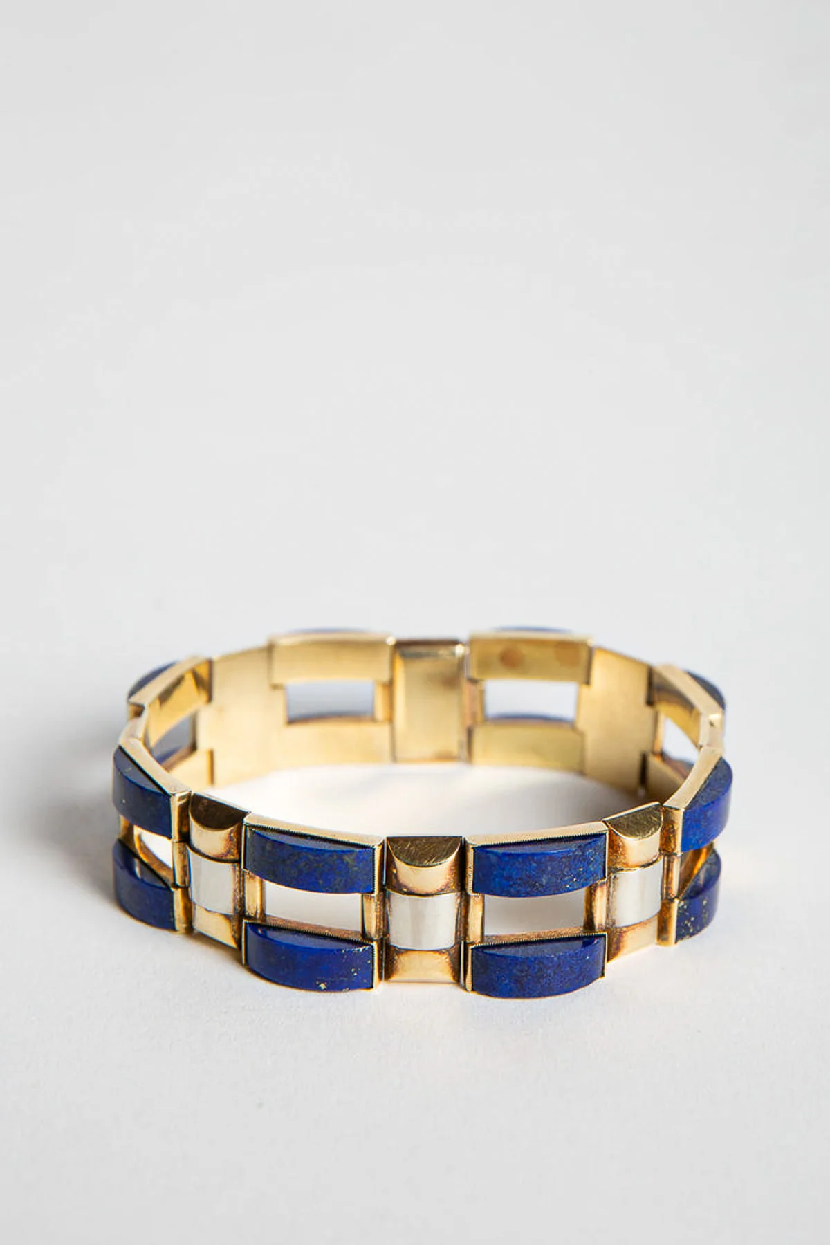 MAXFIELD PRIVATE COLLECTION | 1940'S LAPIS BRACELET