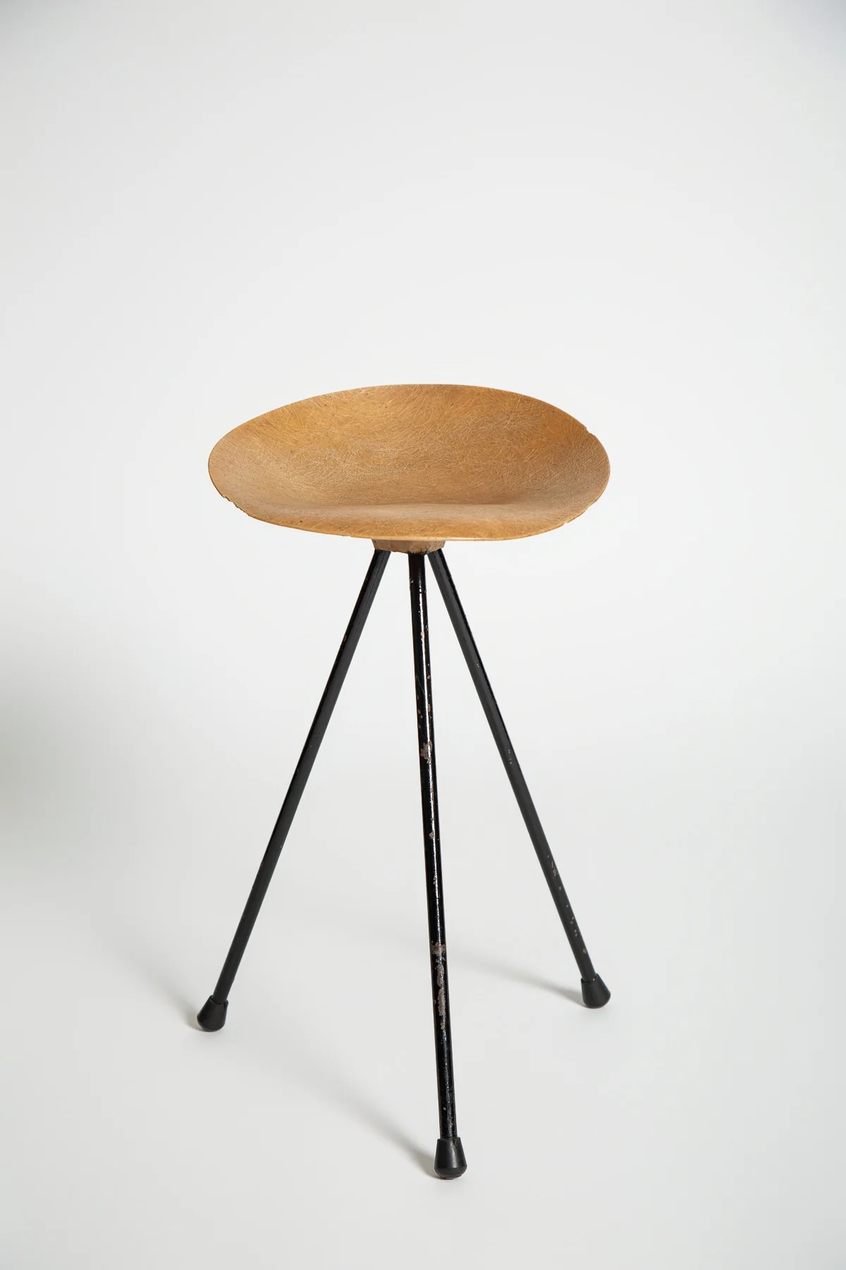 MAXFIELD PRIVATE COLLECTION | 1950’S JEAN RAYMOND PICARD STOOLS, SET OF 3 - Image 2