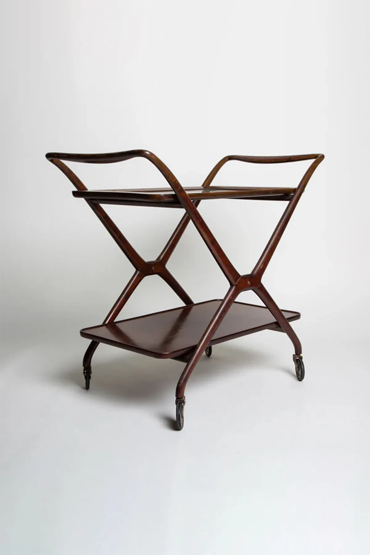 RAYMOR | 1952 ITALIAN MAHOGANY TROLLEY - Image 3