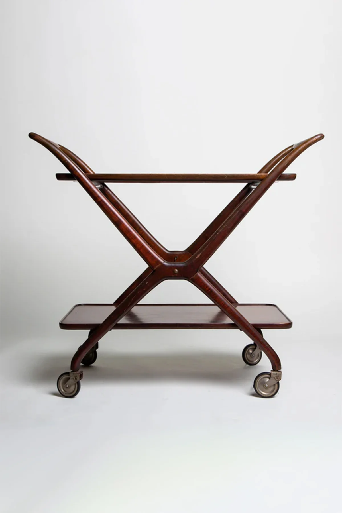 RAYMOR | 1952 ITALIAN MAHOGANY TROLLEY - Image 4