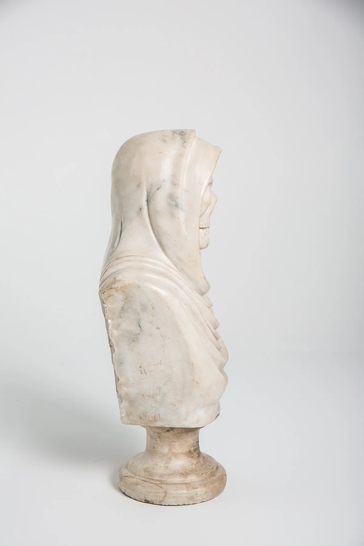 MAXFIELD PRIVATE COLLECTION | 20TH CENTURY MEMENTO MORI BUST - Image 4