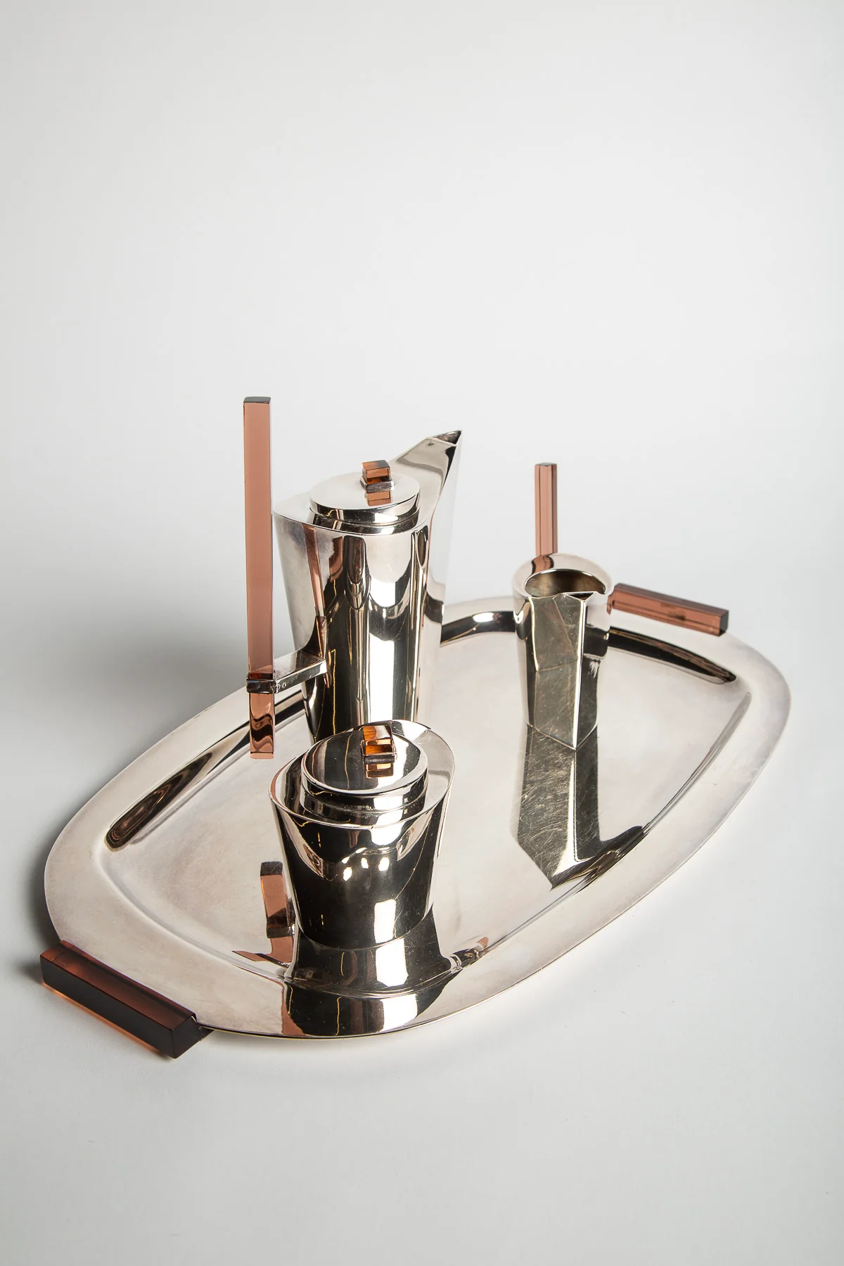MAXFIELD PRIVATE COLLECTION | 4-PIECE SILVER TEA SET - Image 3