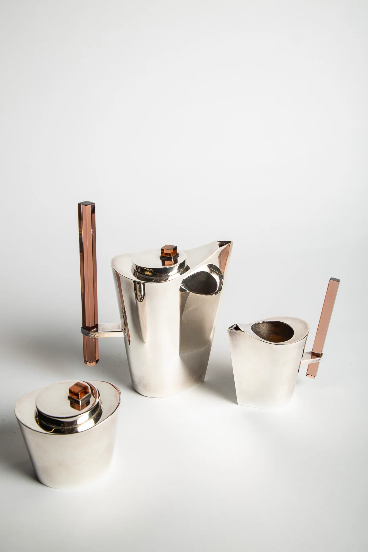 MAXFIELD PRIVATE COLLECTION | 4-PIECE SILVER TEA SET - Image 4