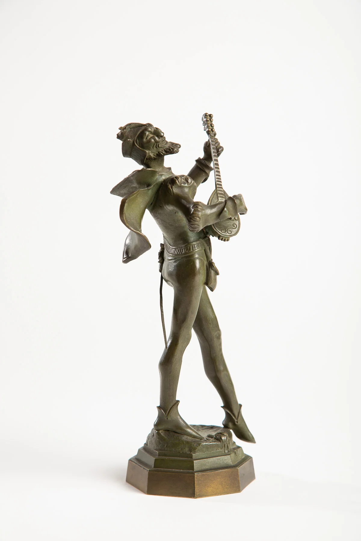 MAXFIELD PRIVATE COLLECTION | A. DE WEVER MEPHISTO WITH MANDOLIN SIGNED - Image 2