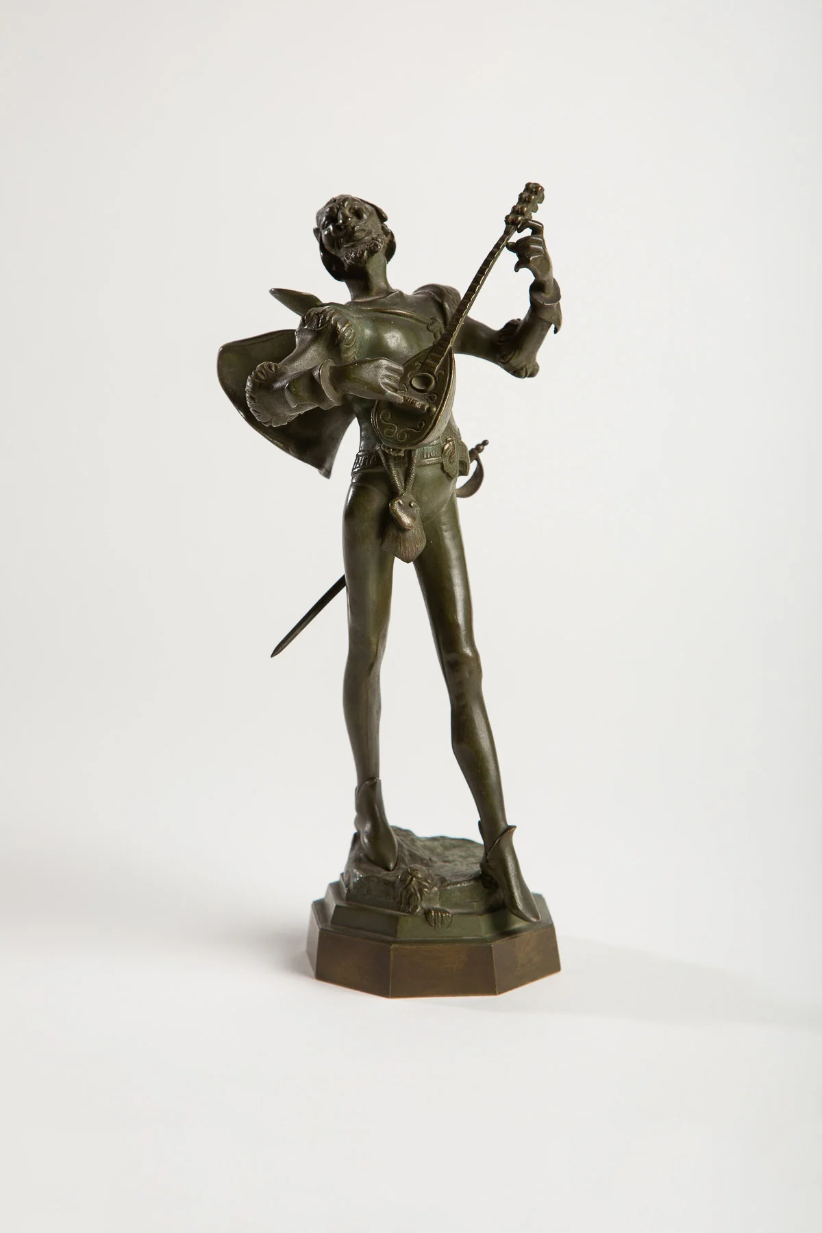 MAXFIELD PRIVATE COLLECTION | A. DE WEVER MEPHISTO WITH MANDOLIN SIGNED - Image 3