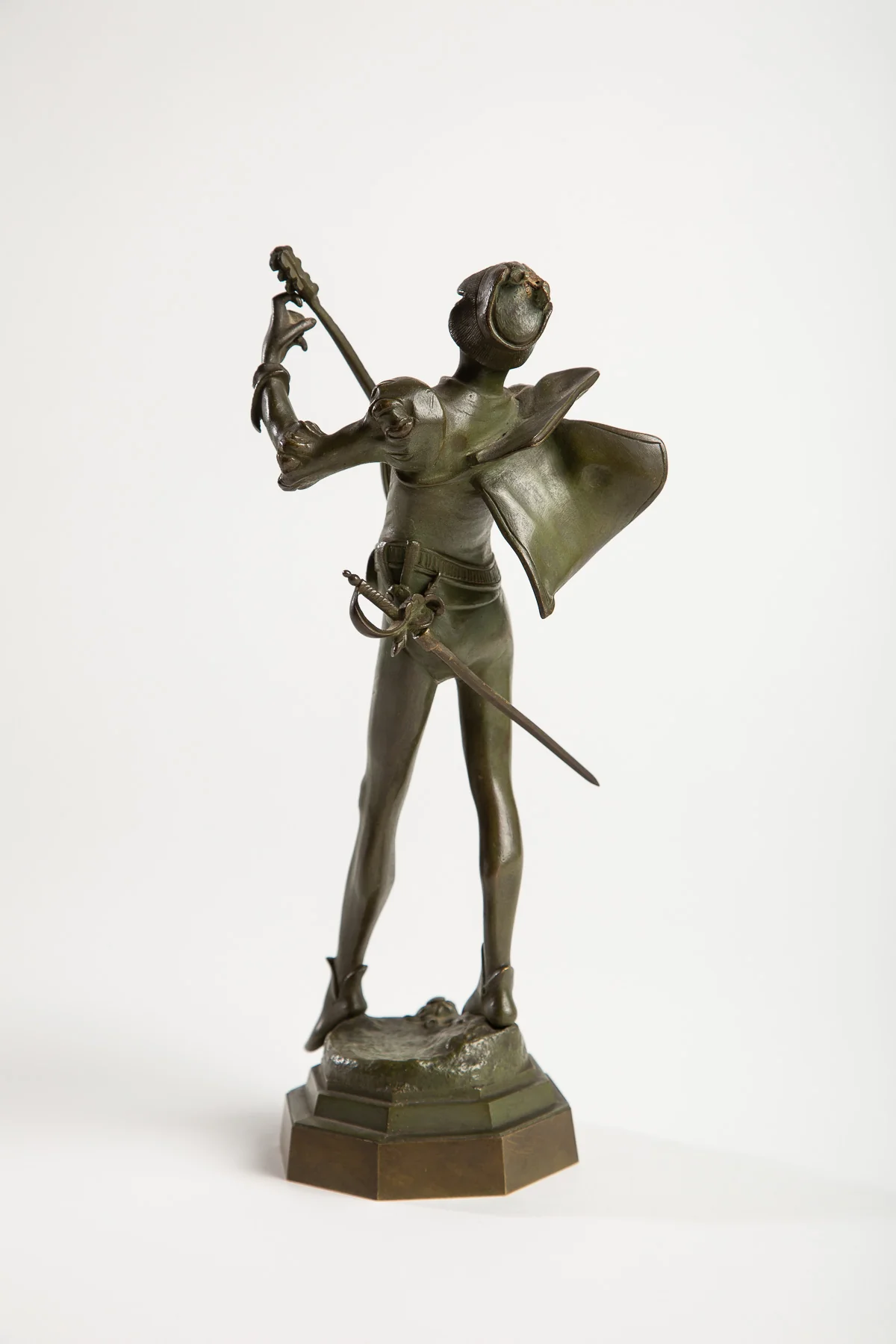 MAXFIELD PRIVATE COLLECTION | A. DE WEVER MEPHISTO WITH MANDOLIN SIGNED - Image 5