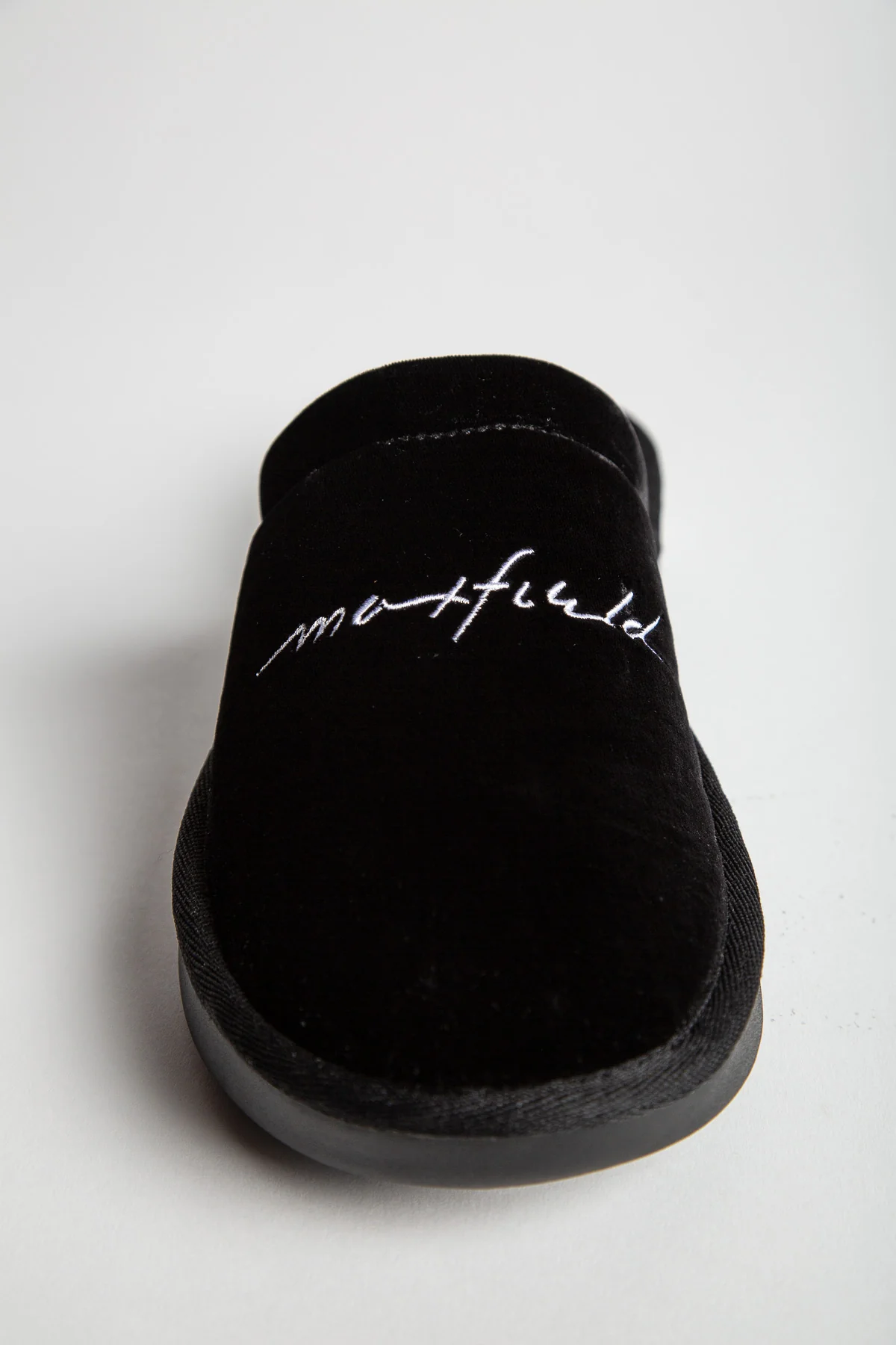 MAXFIELD PRIVATE COLLECTION | BLACK MAXFIELD SLIPPERS - Image 3