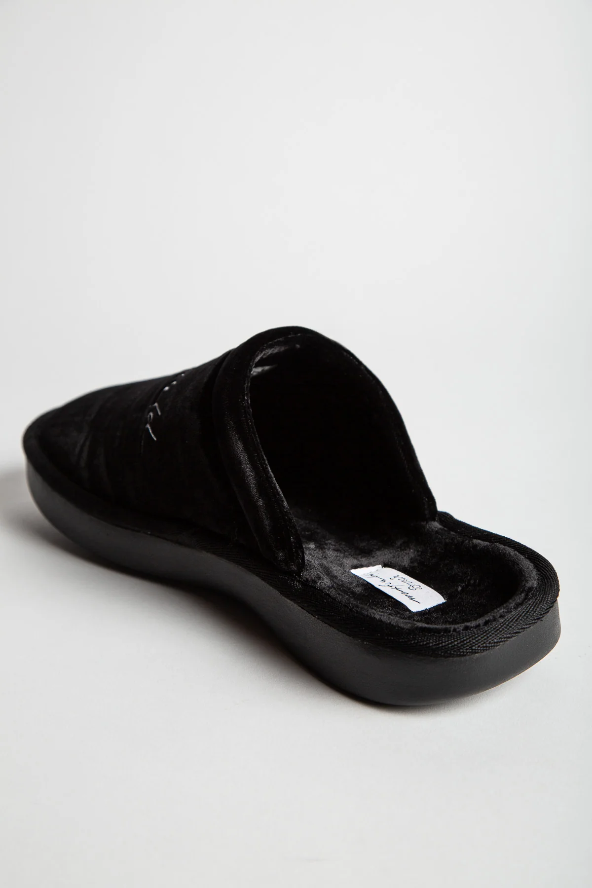 MAXFIELD PRIVATE COLLECTION | BLACK MAXFIELD SLIPPERS - Image 4