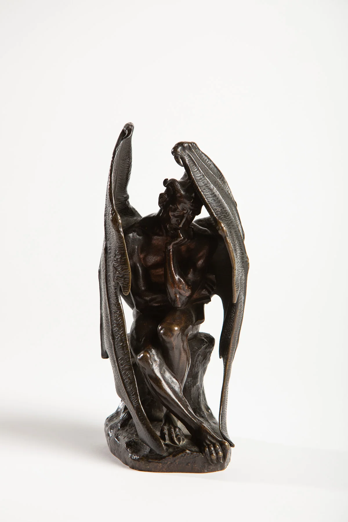 MAXFIELD PRIVATE COLLECTION | JEAN-JACQUES FEUCHÈRE 19TH CENTURY SATAN FIGURE - Image 2