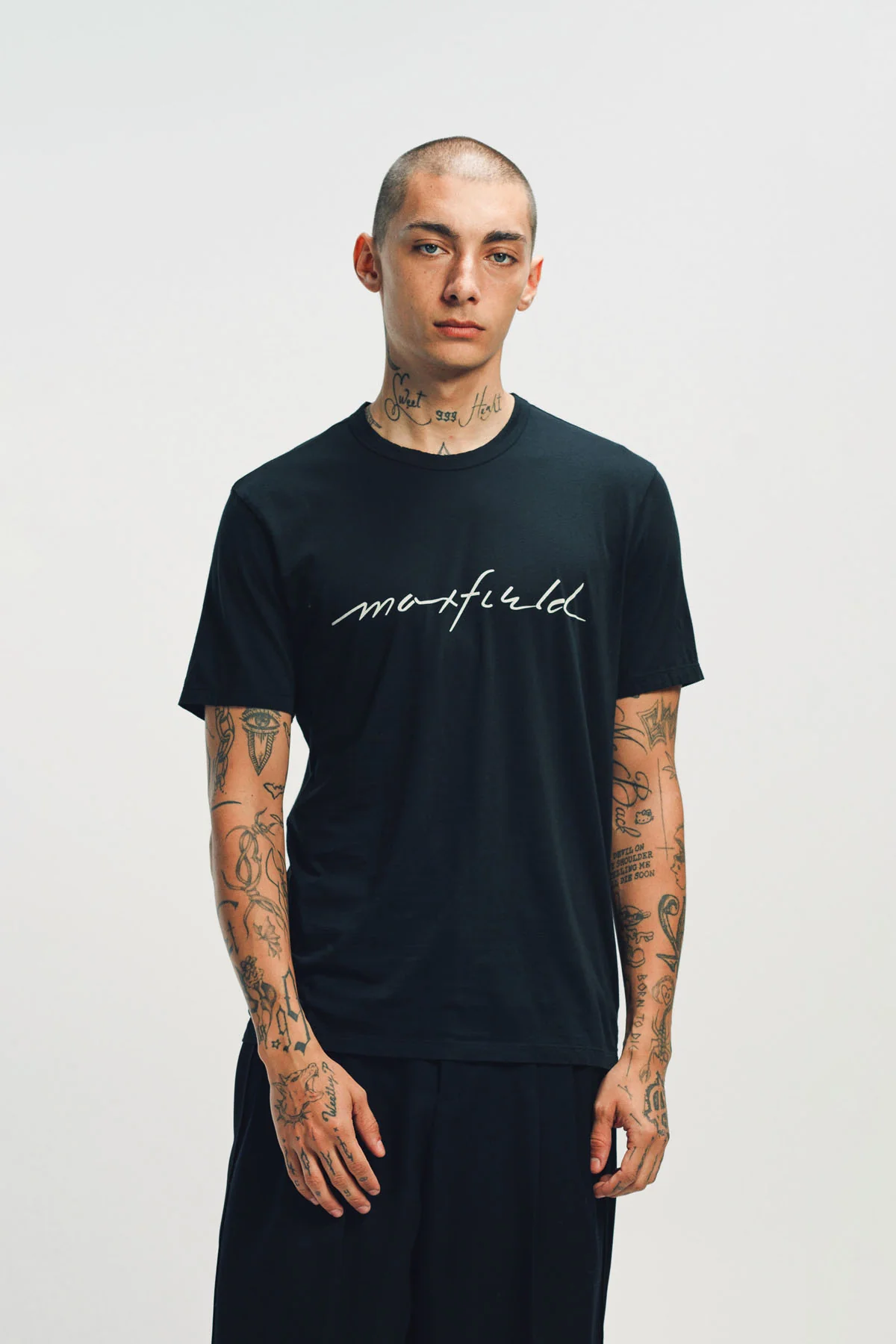 MAXFIELD PRIVATE COLLECTION | MEN'S MAXFIELD SHORT SLEEVE T-SHIRT - Image 2